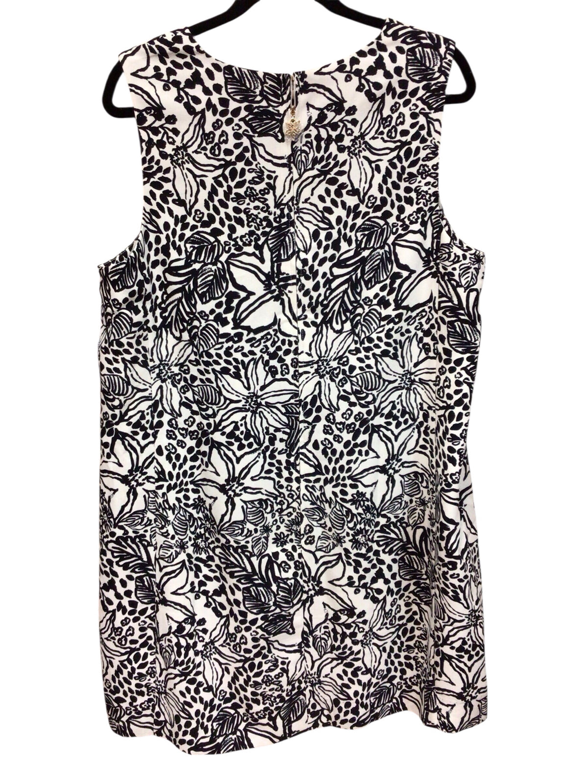 Lilly Pulitzer "Edita" Shift Sleeveless Dress "Lots to Spot" Dress Size 14 NWT