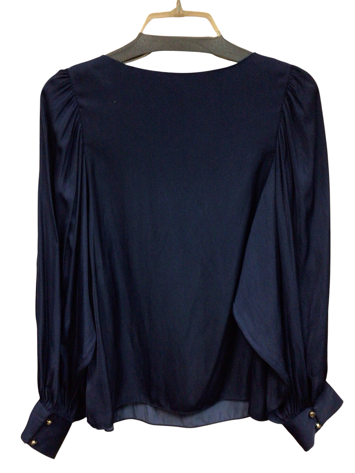 Lilly Pulitzer Navy Long Sleeve Blouse Size Small NWT