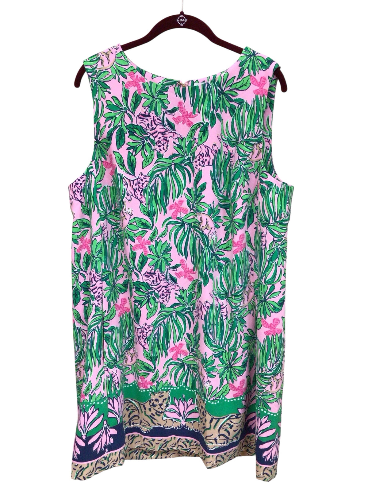 Lilly Pulitzer "Edita" Floral Shift Minidress Size 14