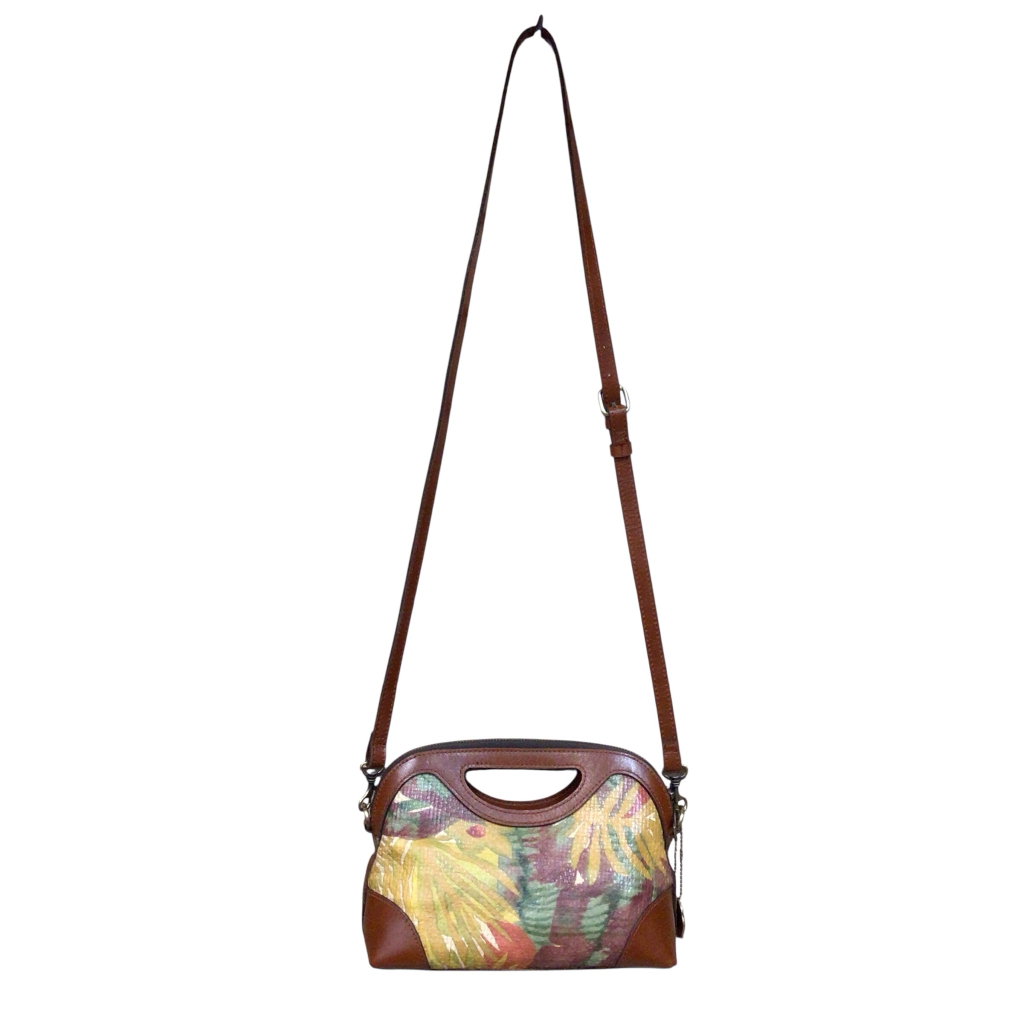 Patricia Nash Sanza Spring Straw Crossbody Clutch