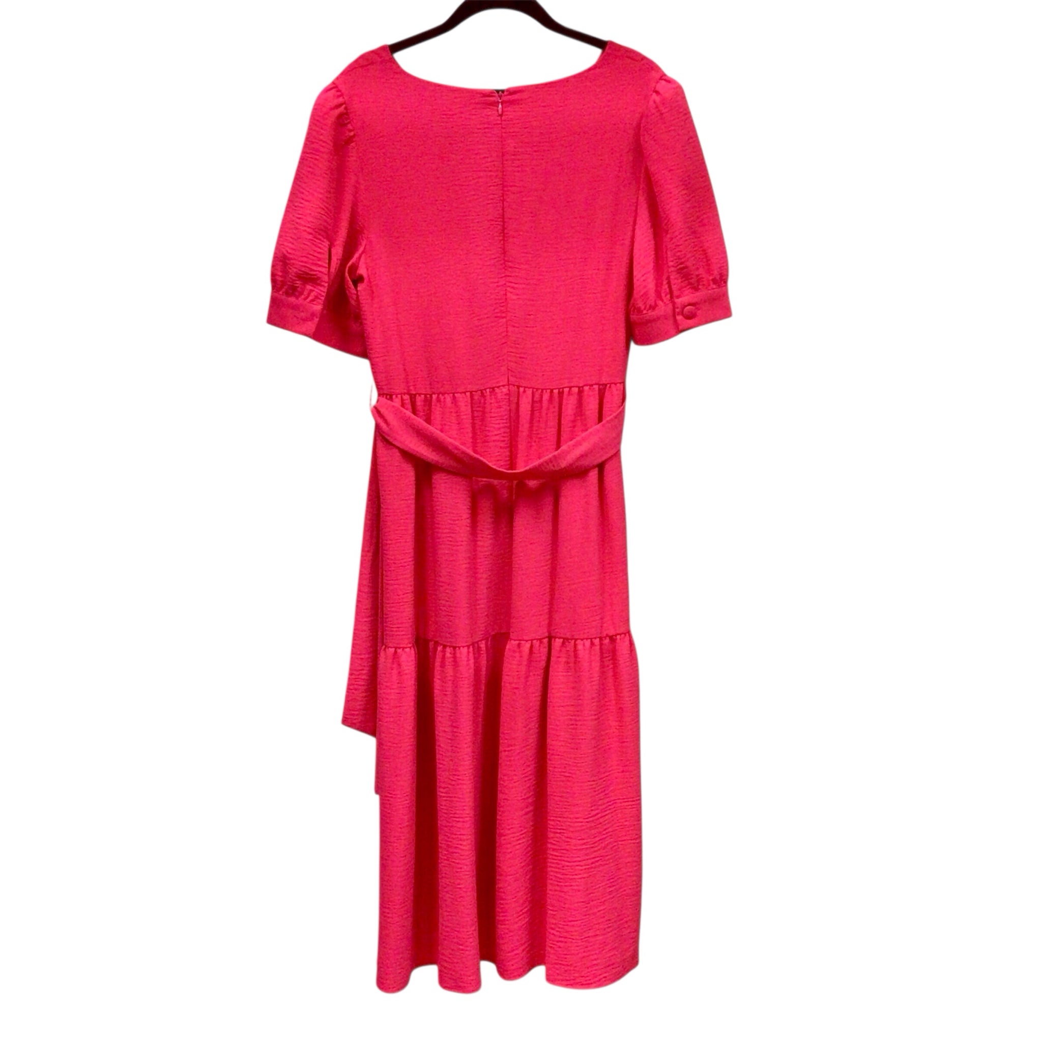 Harper Rose Bright Pink Short Sleeve Dress Size 12