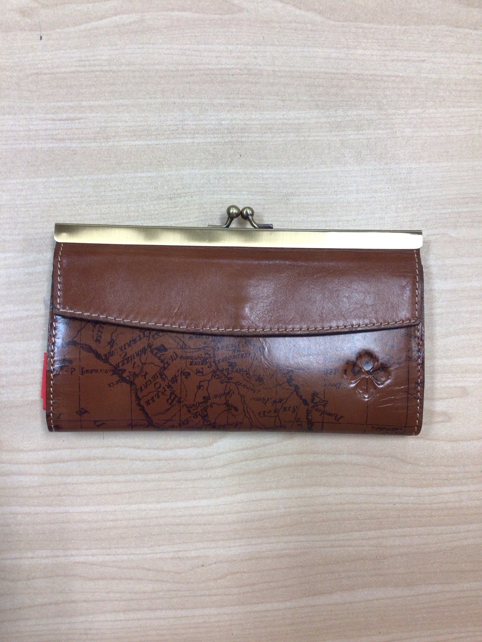 Patricia Nash Map Print Wallet