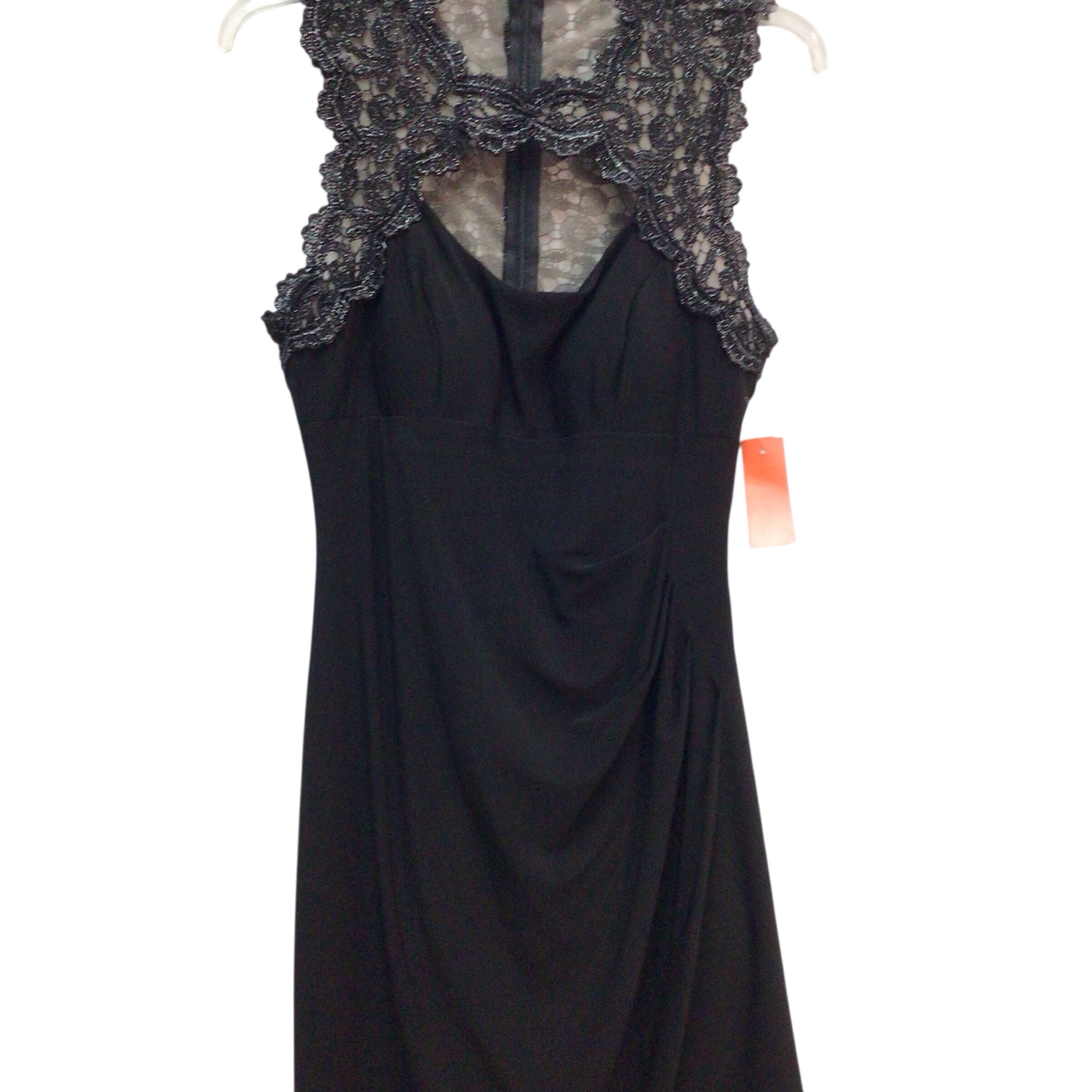 Xscape Black Sleeveless Evening Dress Size 4