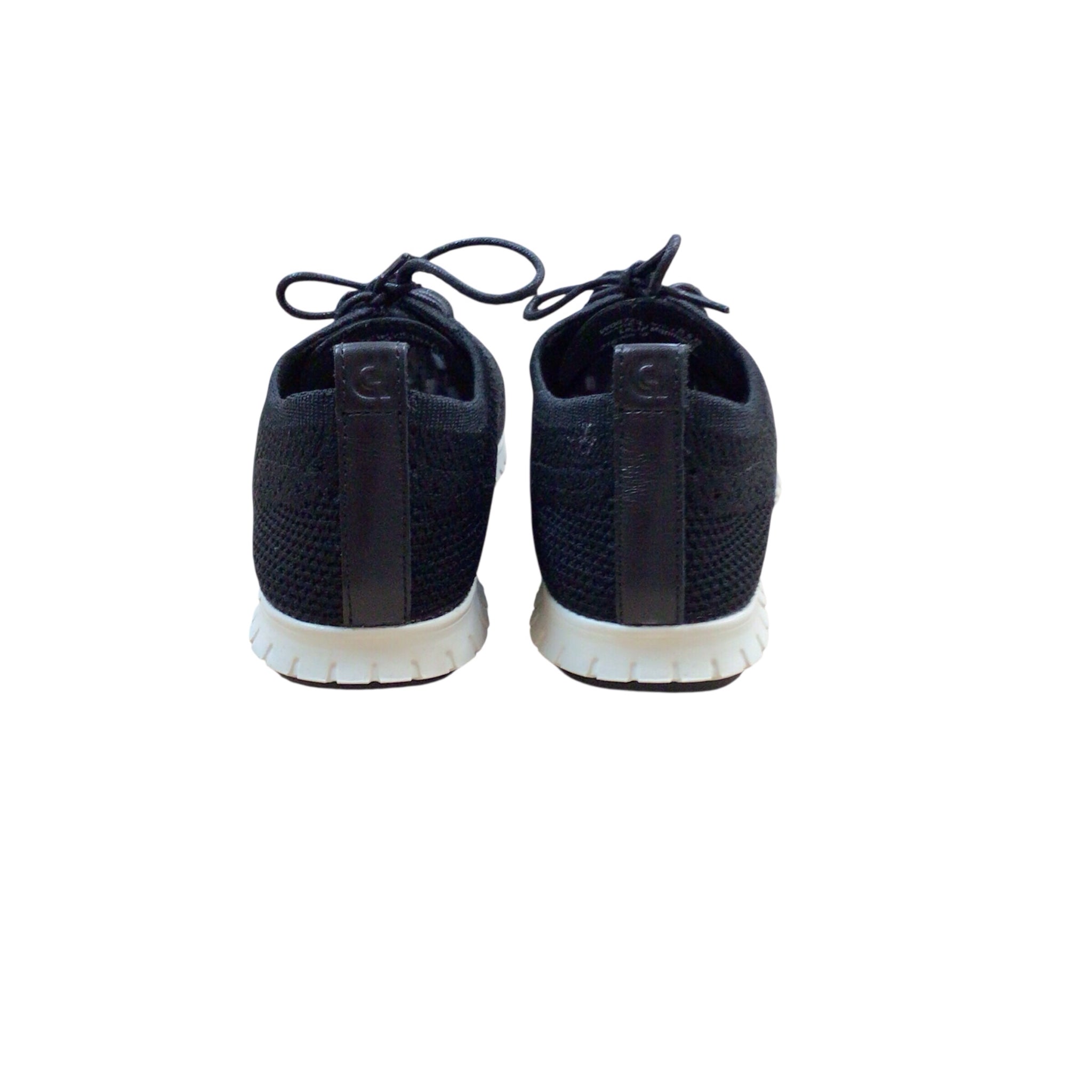 Cole Haan Original Grand Stitch Wingtip Black Sneakers Size 8.5