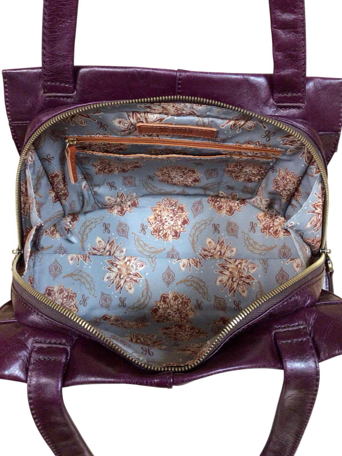 Hobo "Behold" Vintage Burgundy Genuine Leather Shoulder Bag