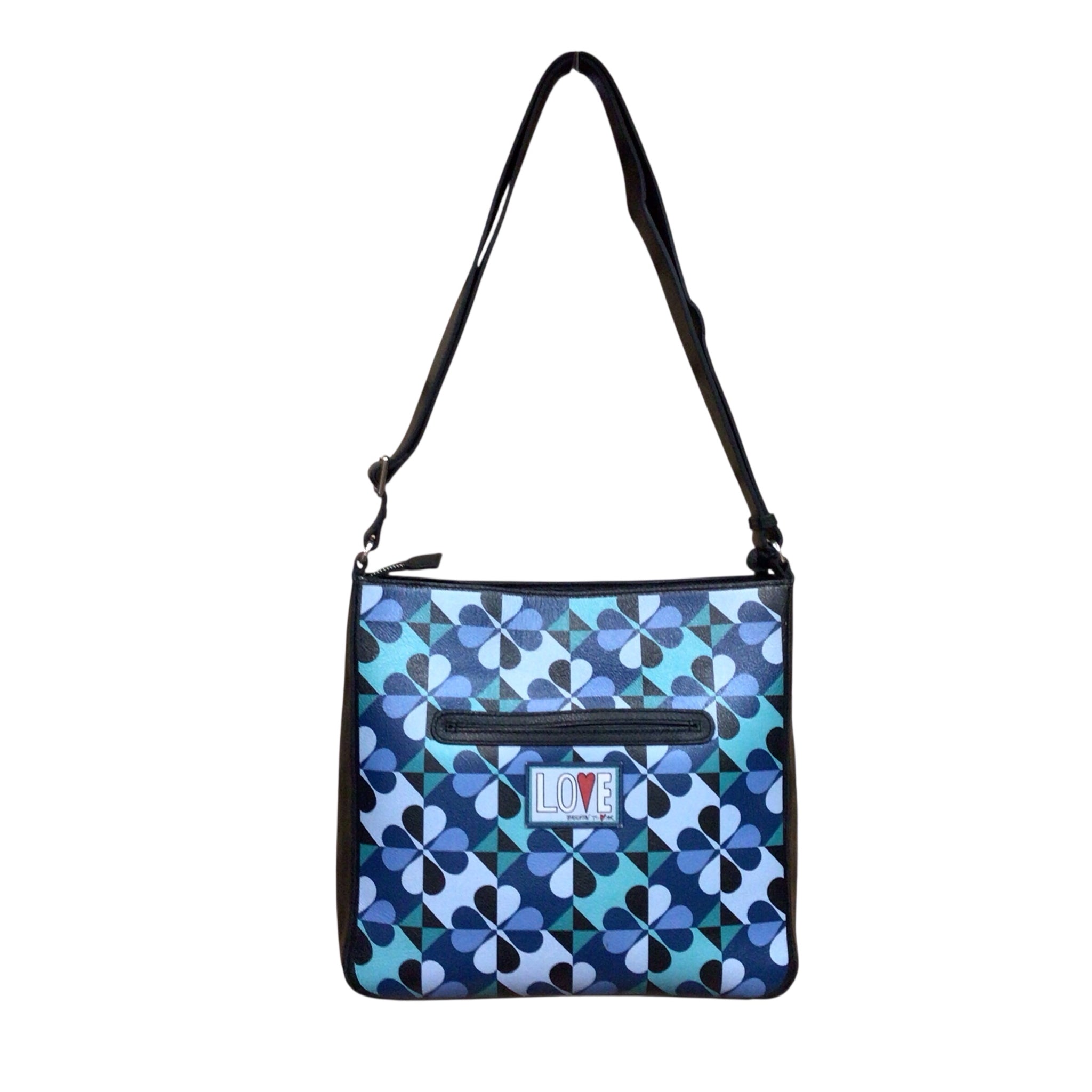 Brighton Fashionista Moody Blue Crossbody Shoulder Bag
