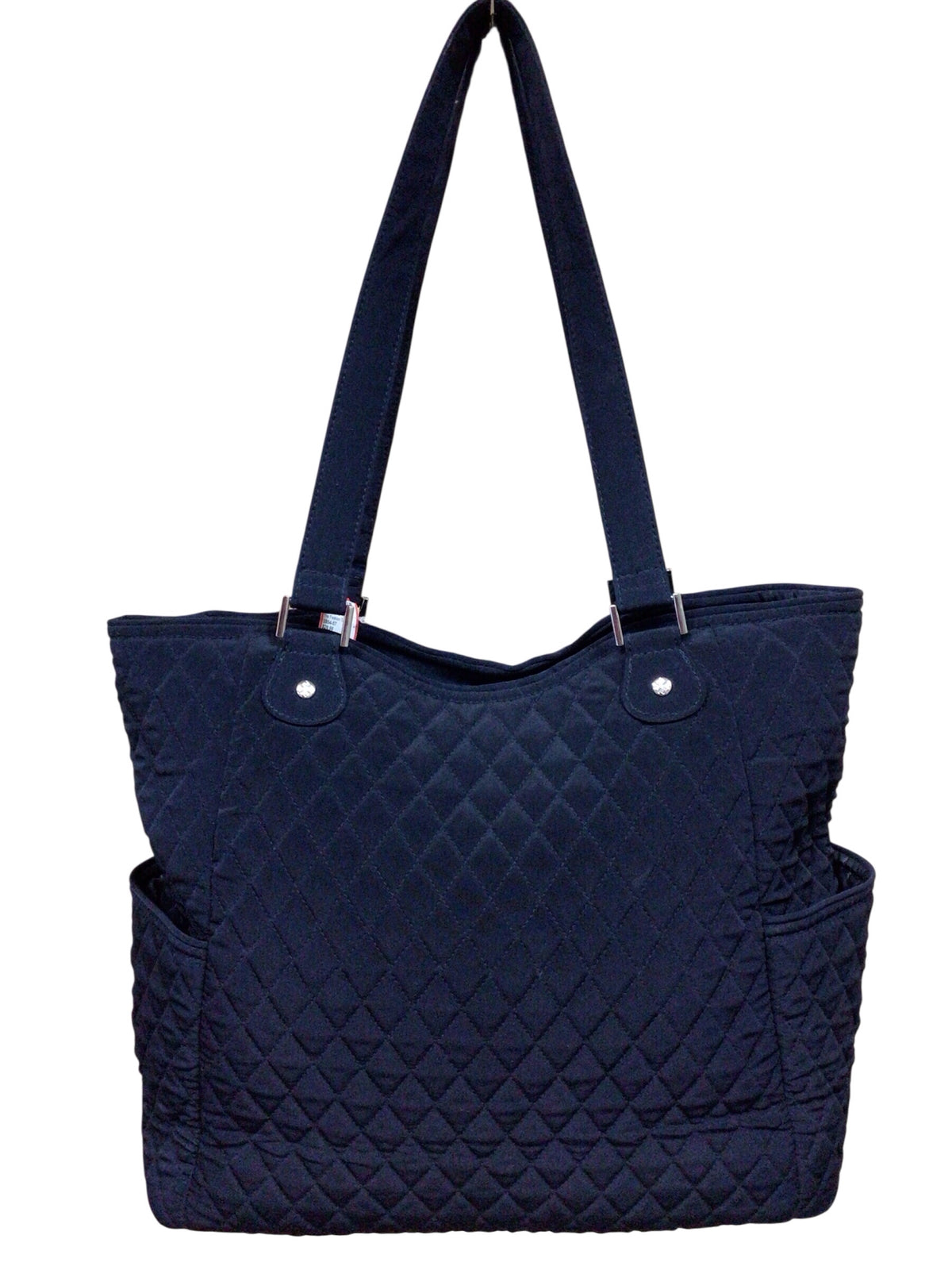 Vera Bradley Navy Quilted Tote