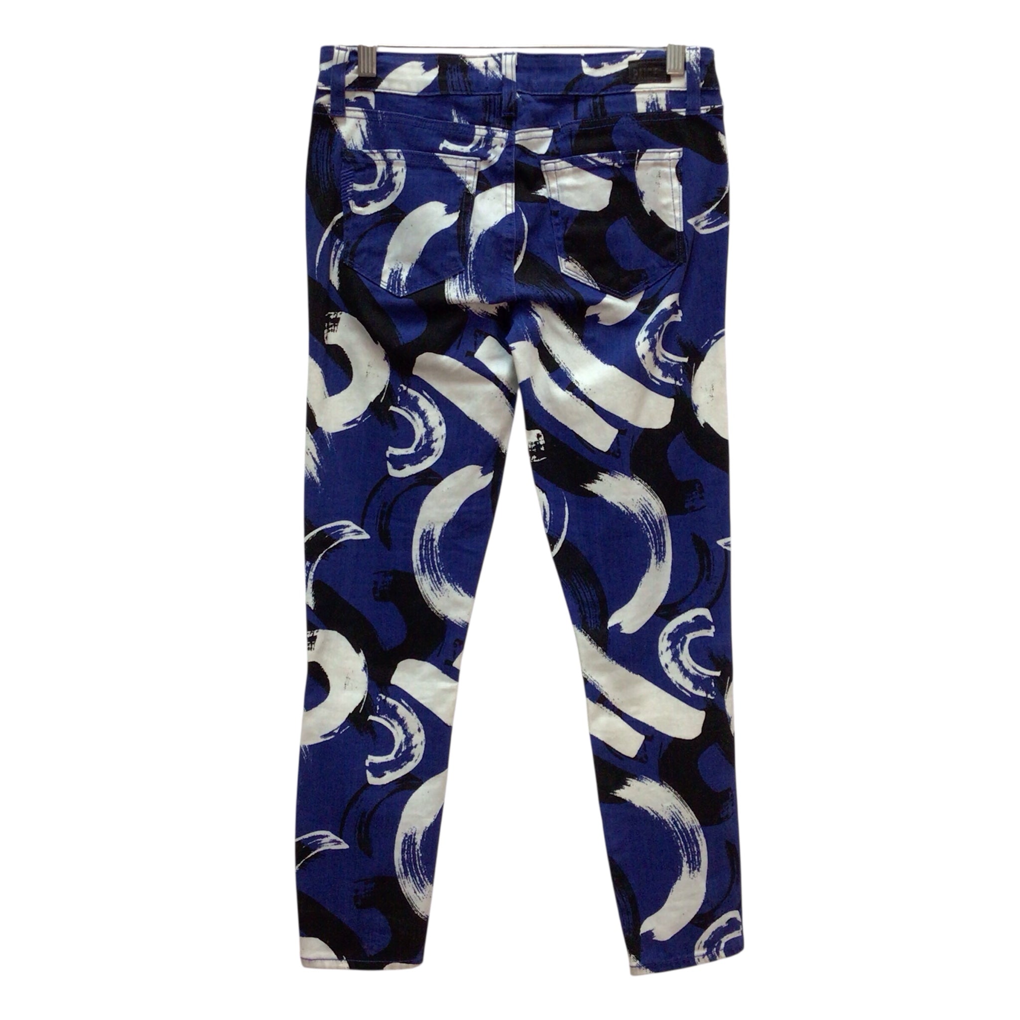 Paige Blue, White, And Black Pants Size 6