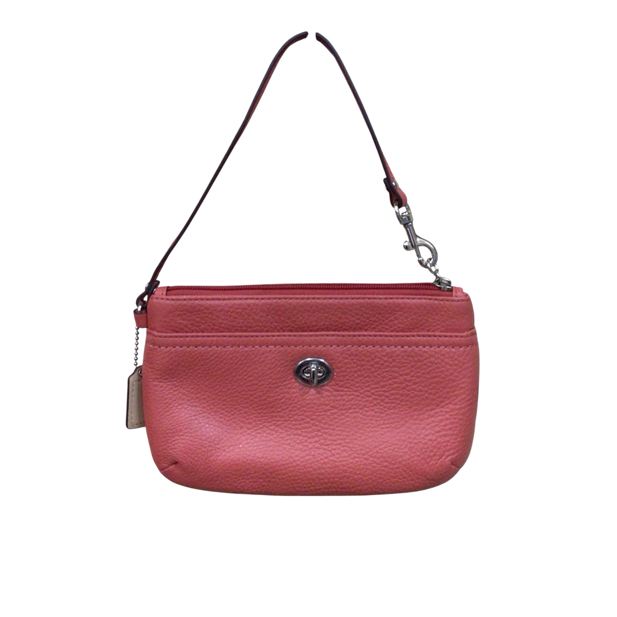 Coach F49472 Park Leather Medium Wristlet Satchel