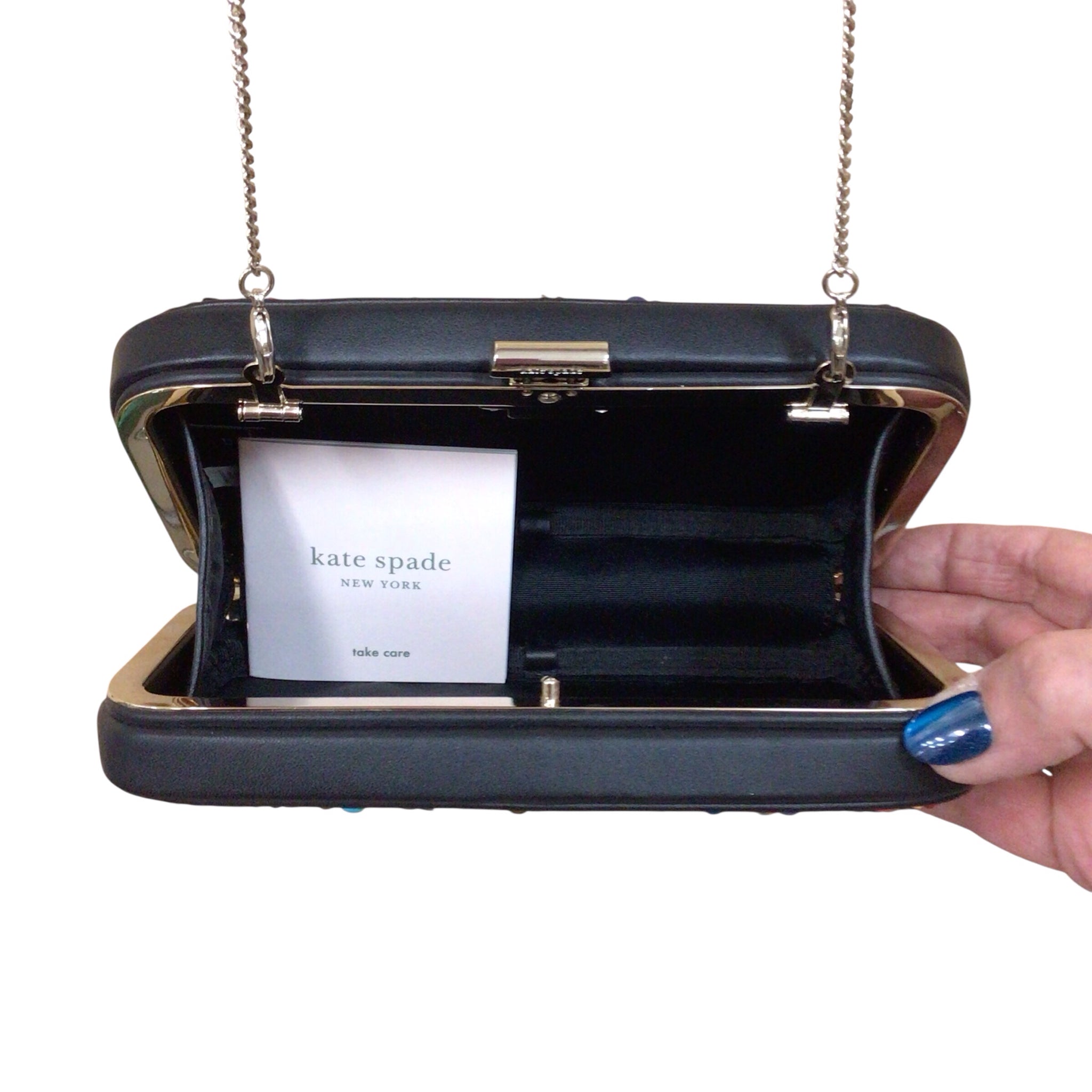 Kate Spade "Tonight" Sequin Crossbody Clutch