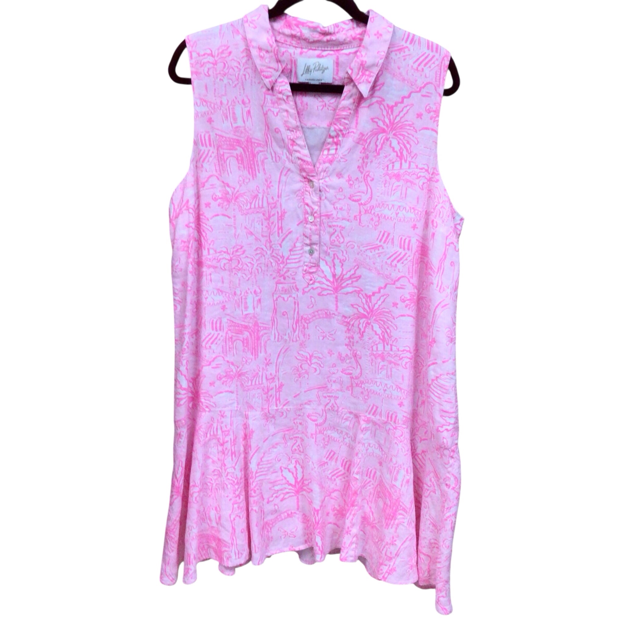 Lilly Pulitzer Ellowyn "Pennys Playground" Dress Size Large