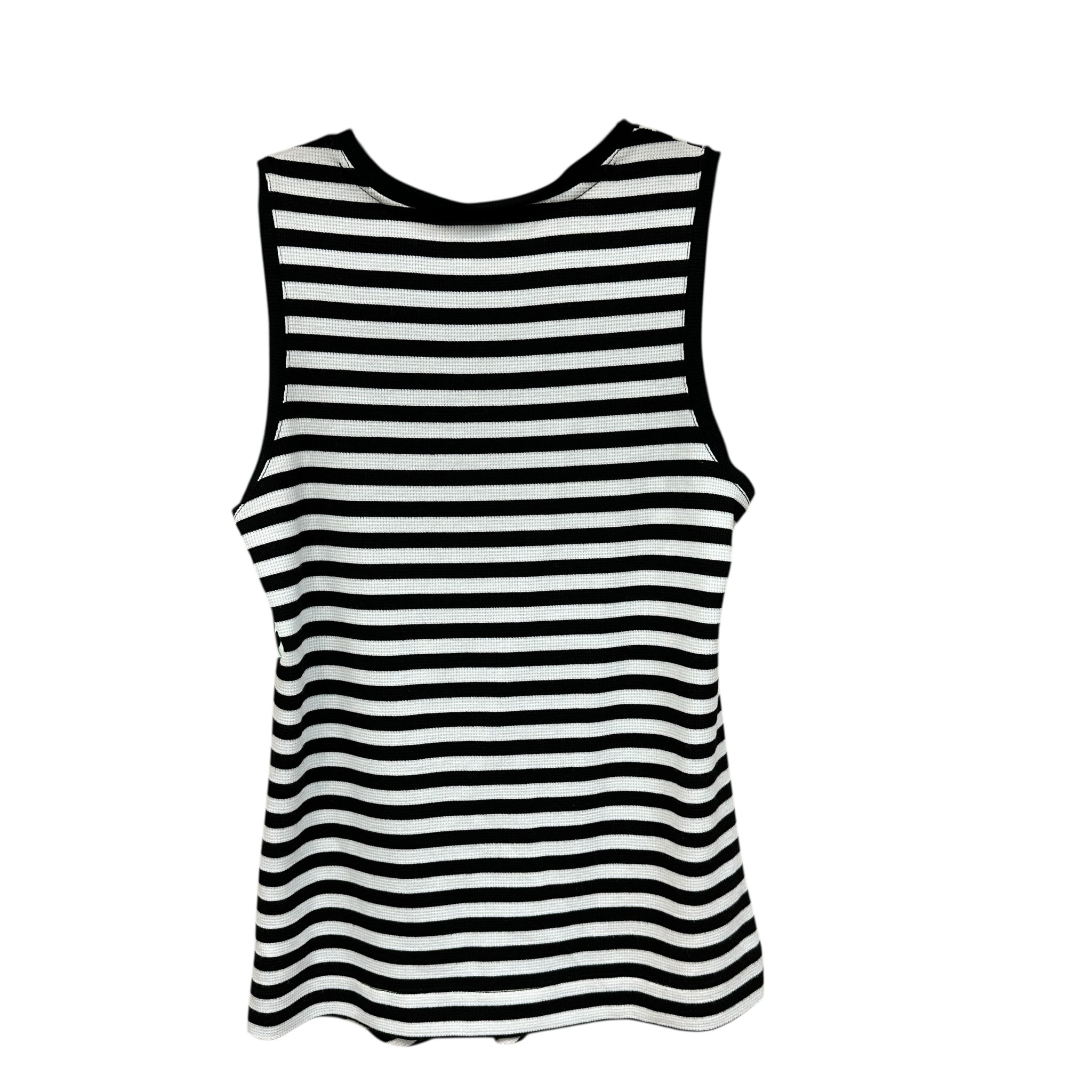 Liverpool Striped Sleeveless Top Size Small