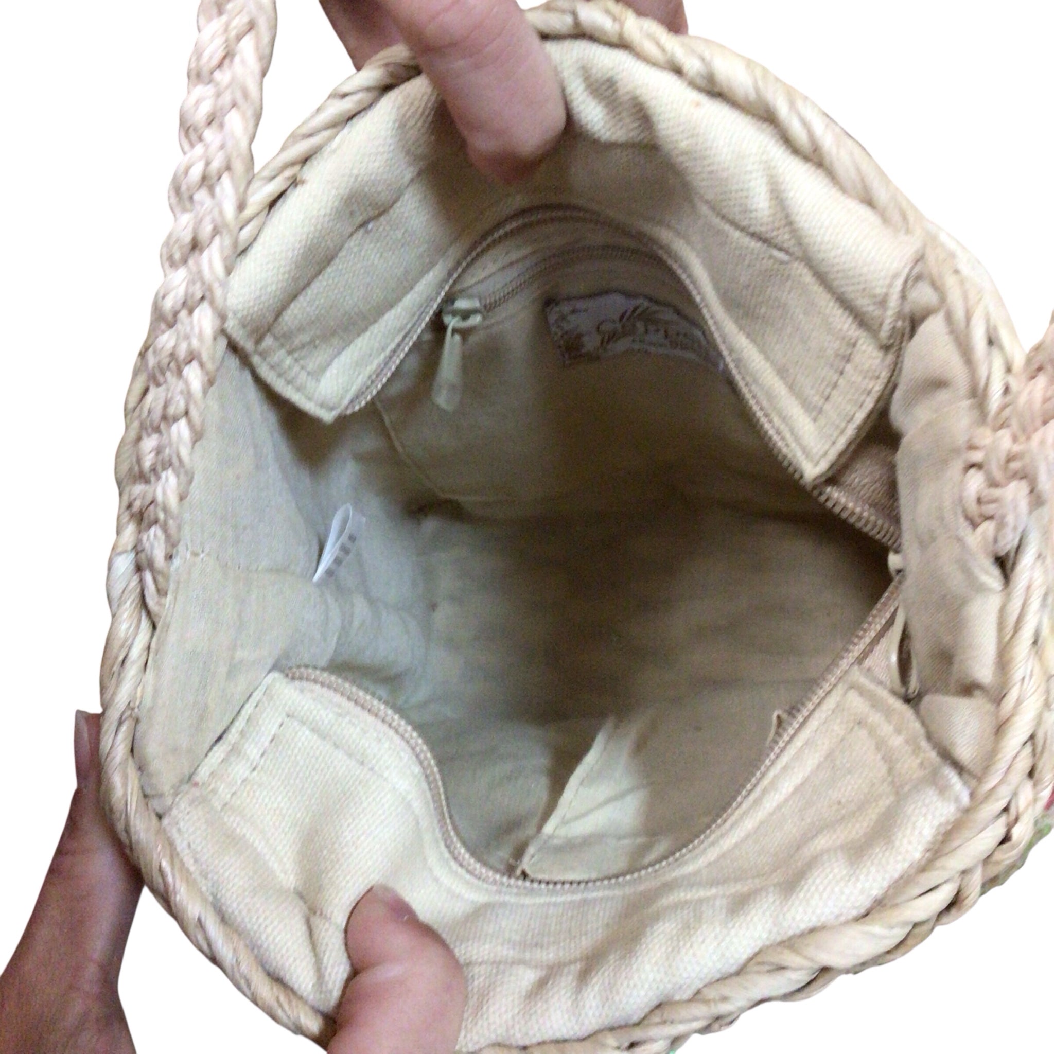 Cappelli Straworld Mermaid Straw Crossbody Bag
