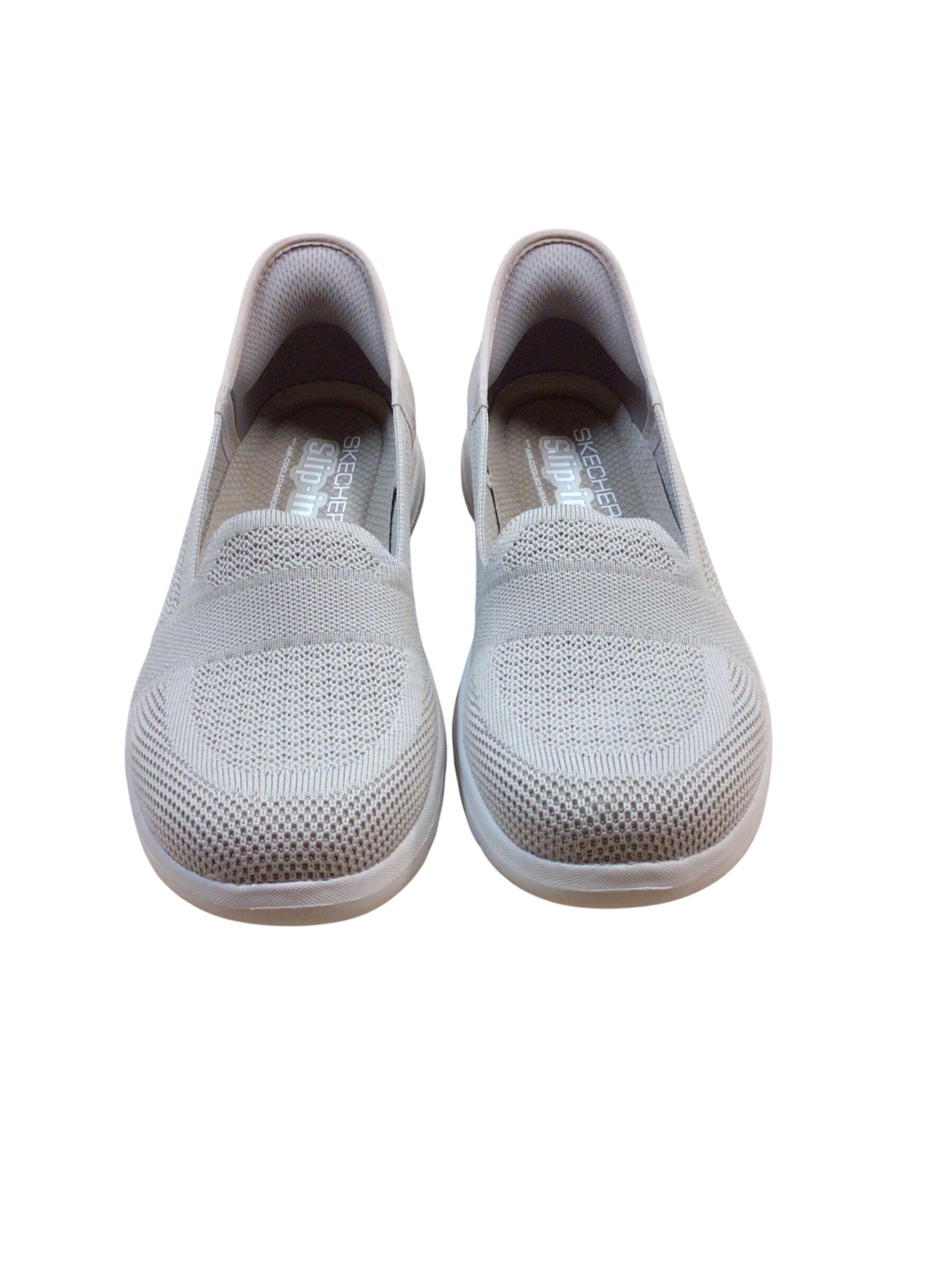 Skechers "Serene" Taupe Colored On-The-Go Slip-In Sneakers Size 8