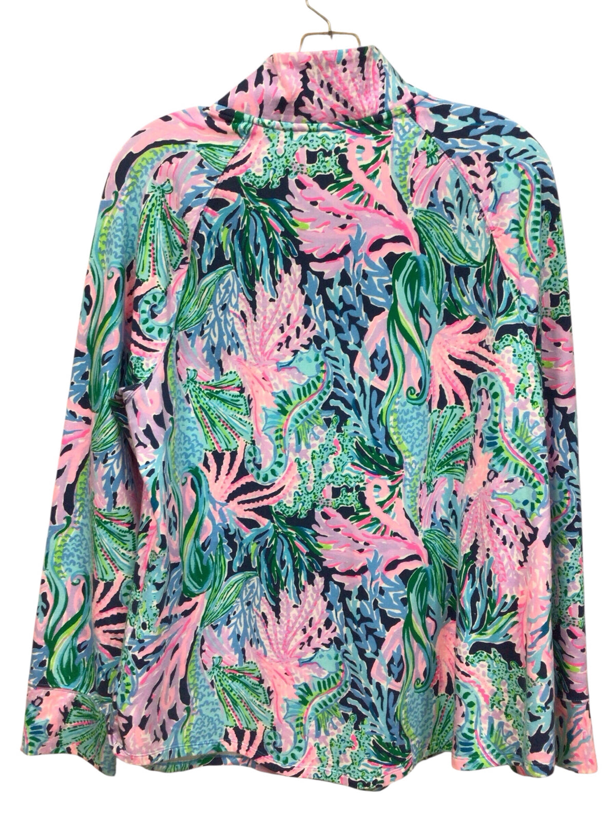 Lilly Pulitzer "Skipper" Popover "Bringing Mermaid Back" Size XL