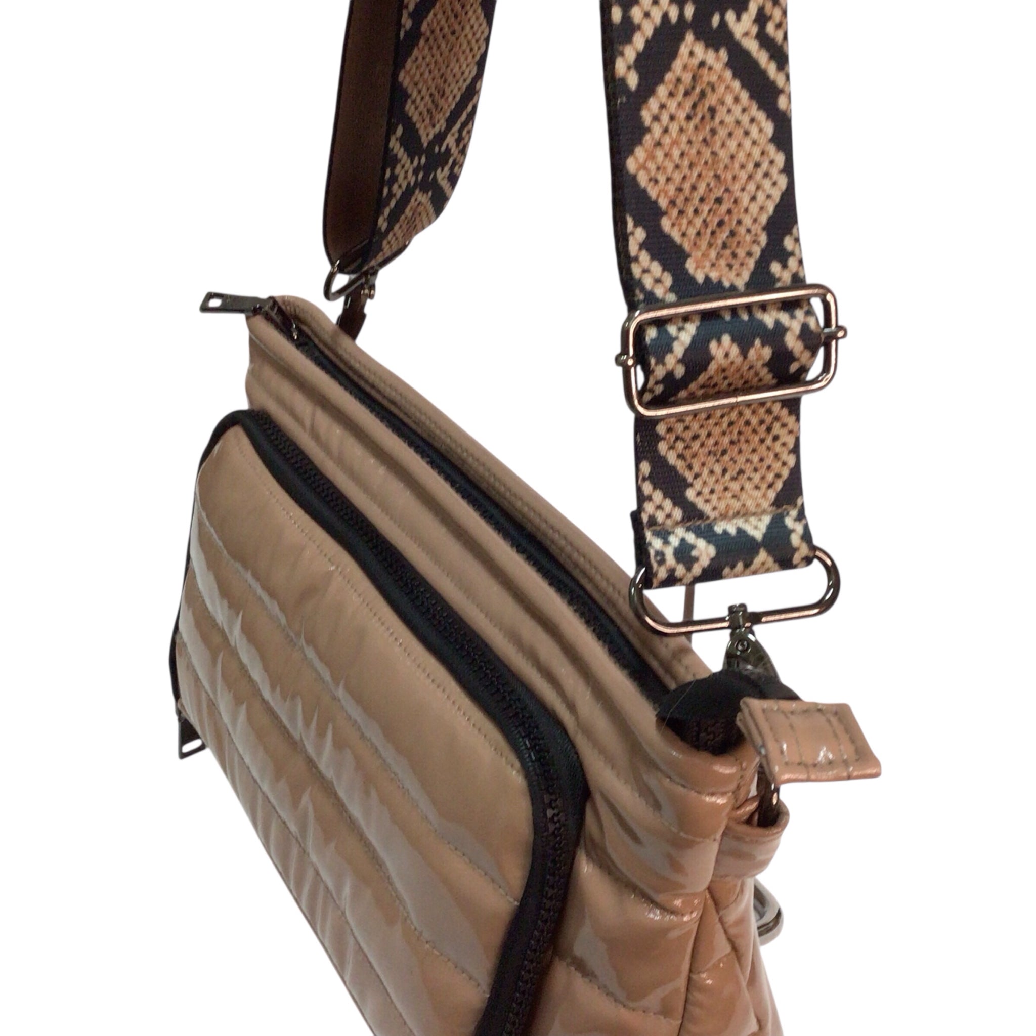 Think RoyLn Bank Street XL Quilted Crossbody Bag