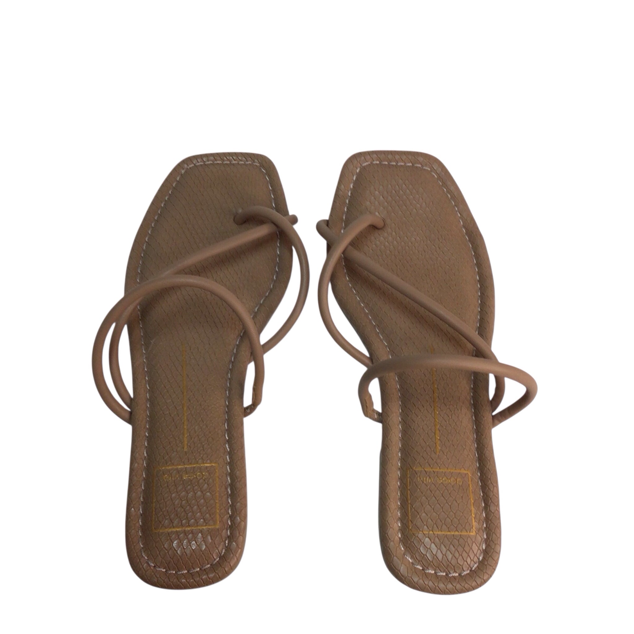 Dolce Vita Leanna Slide Sandals Tan Size 7.5