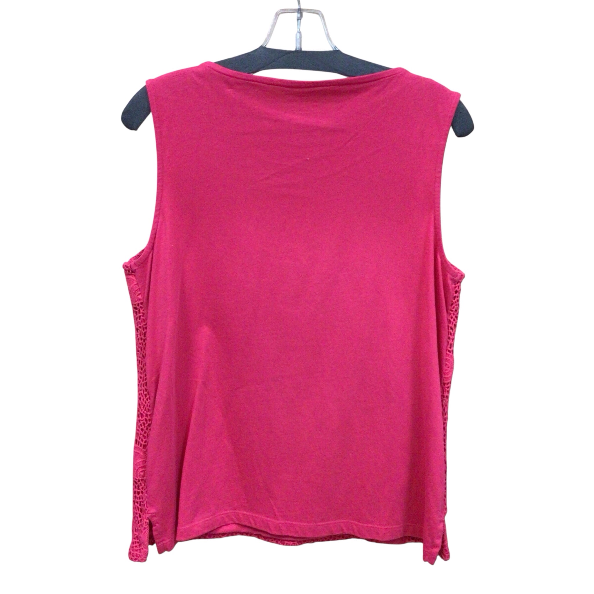 Talbots Magenta Sleeveless Top Size Medium