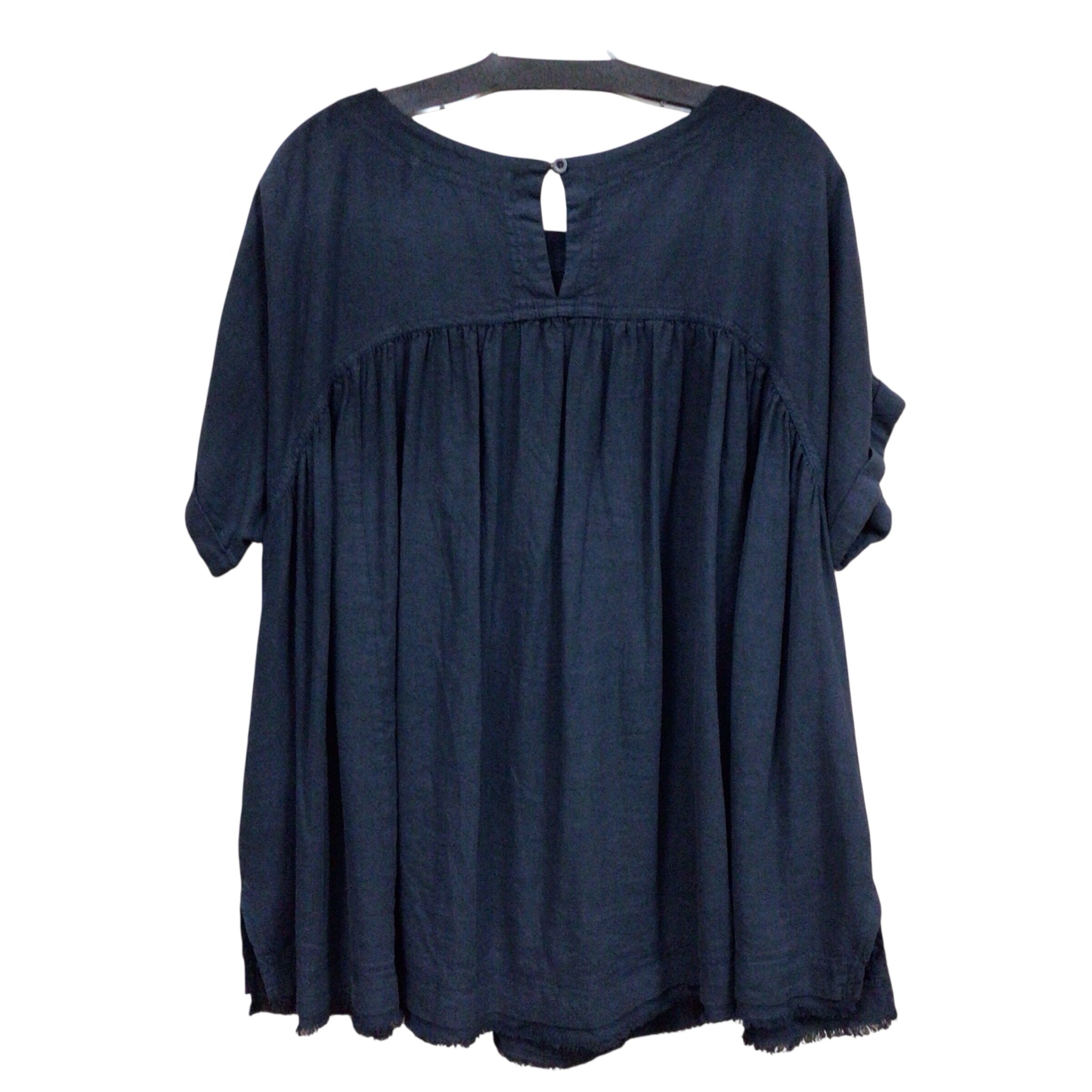 We The Free Navy Short Sleeve Top Size Small