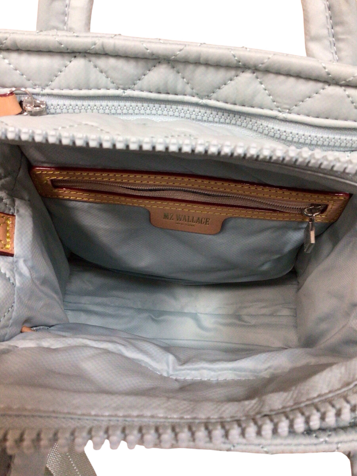 MZ Wallace "Mini Box Tote" Nylon Crossbody Bag
