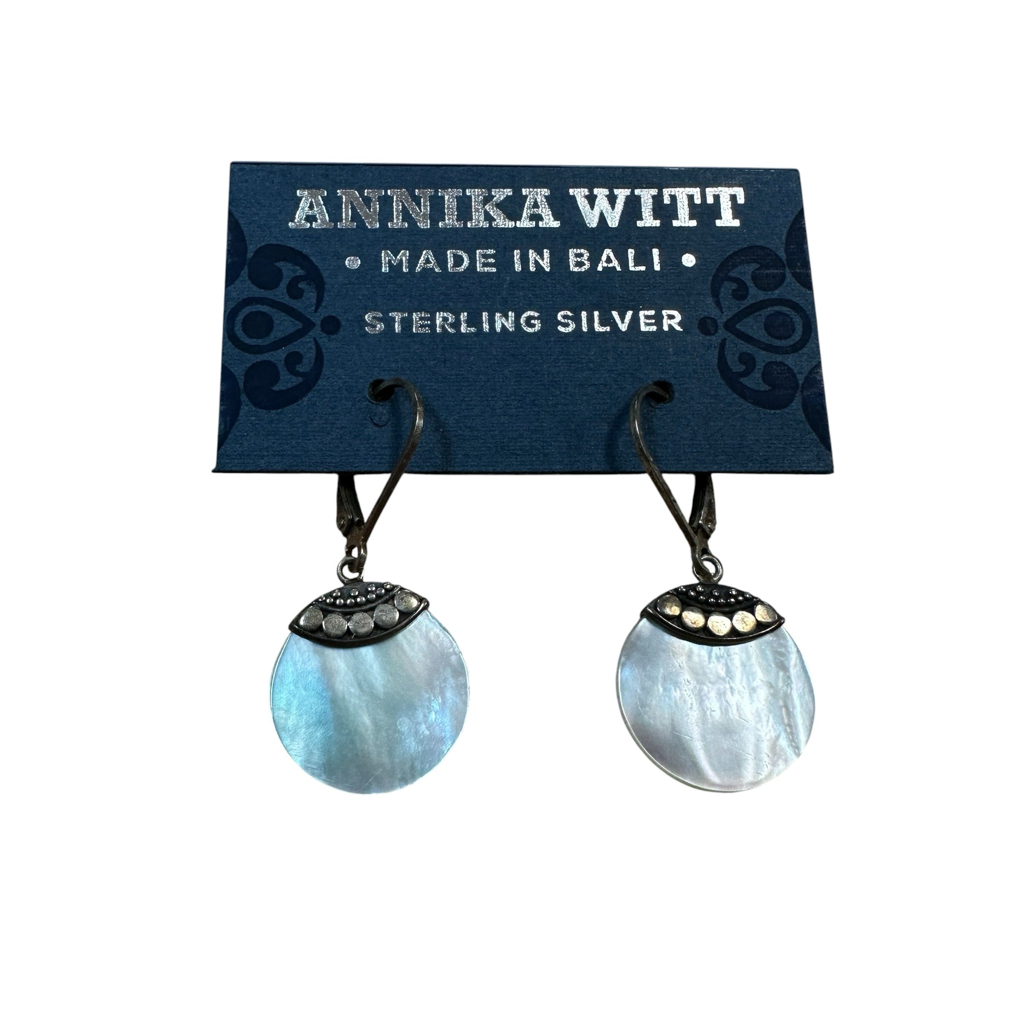 Annika Witt Mother of Pearl Earrings