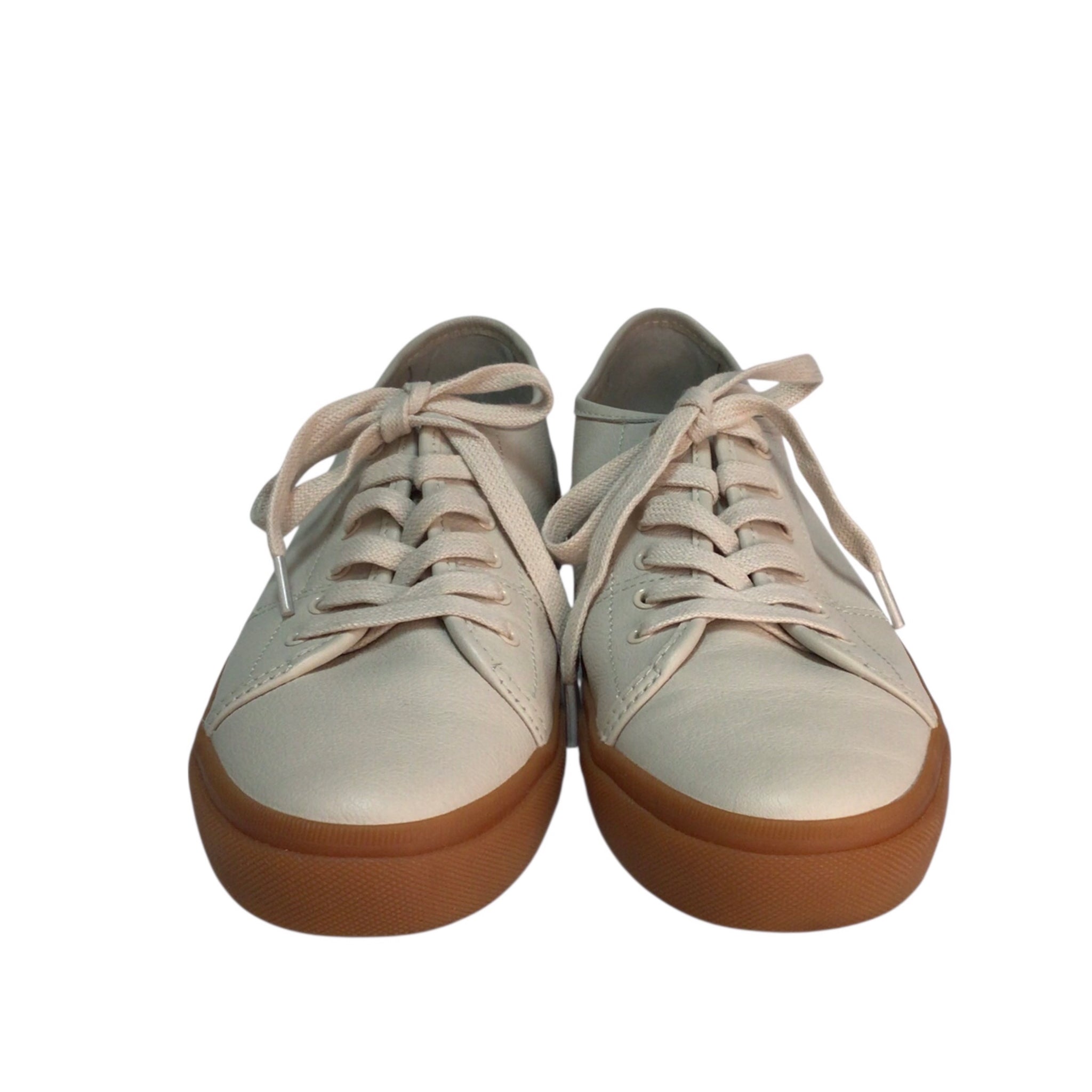 Frye Women's Gia Leather Low Lace Sneakers Size 8.5