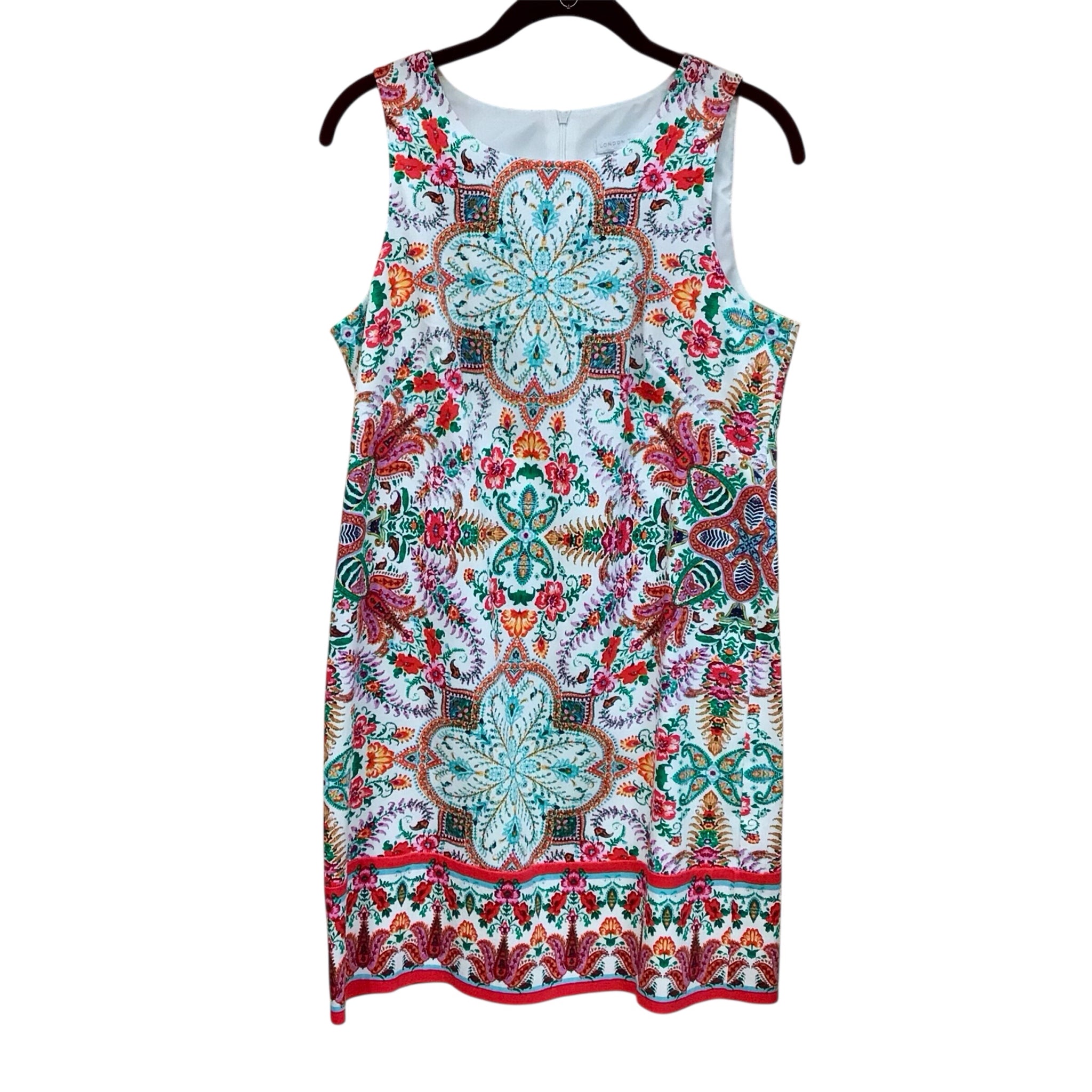 London Times Sleeveless Dress Size 10