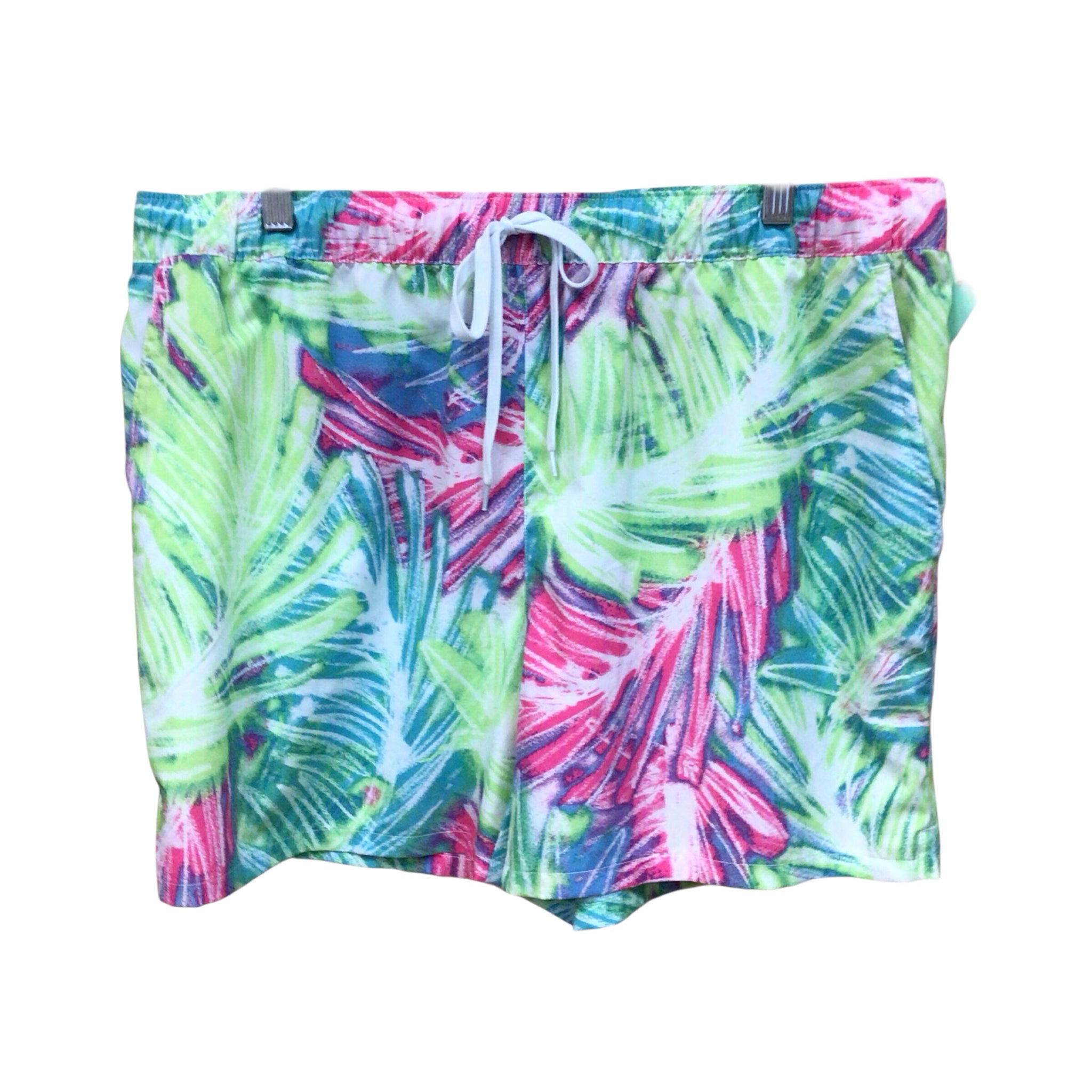 Reel Legends Neon Board Shorts Size Large