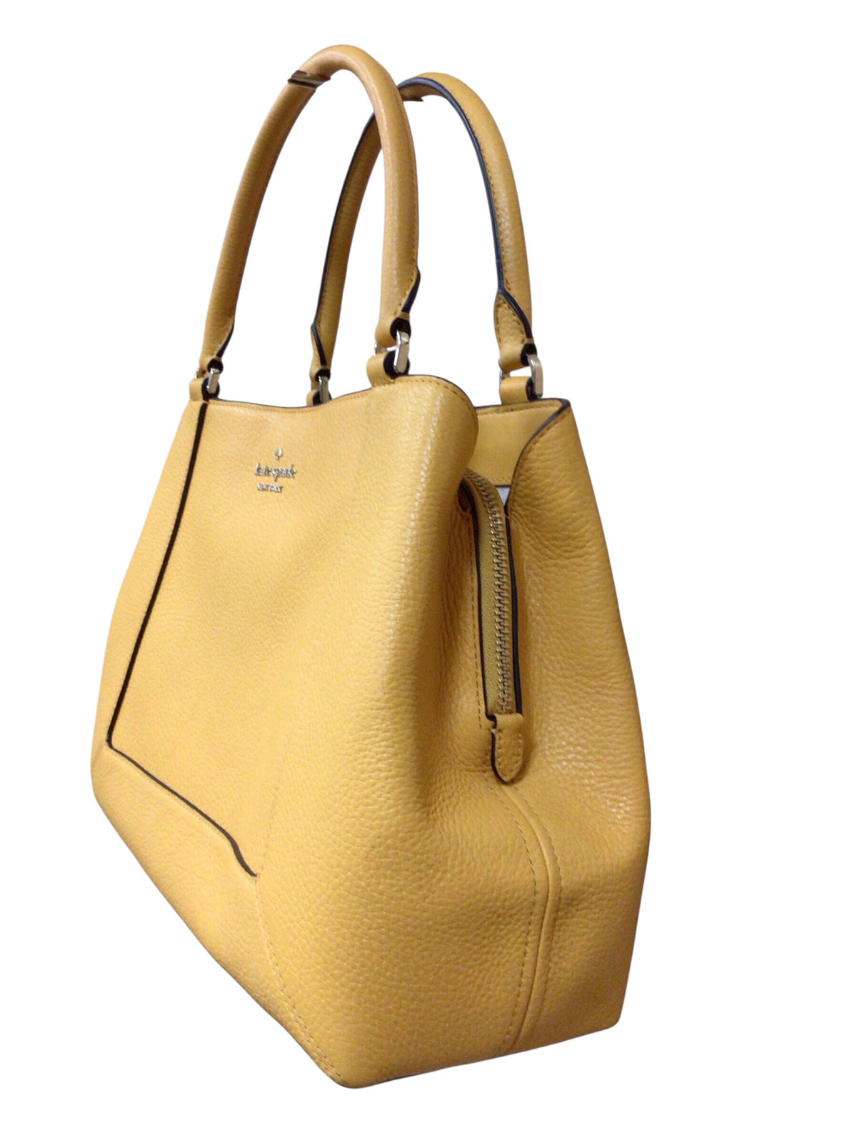 Kate Spade "Lena" Yellow Satchel Crossbody Bag