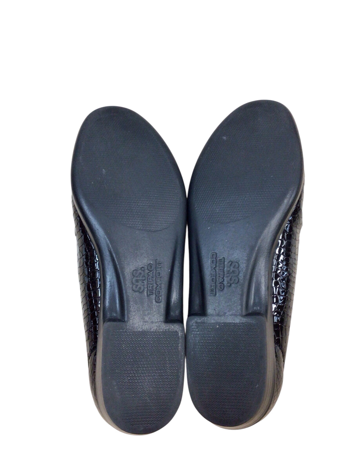 SAS Simplify Everyday Black Croc Loafer Size 7 (Narrow)
