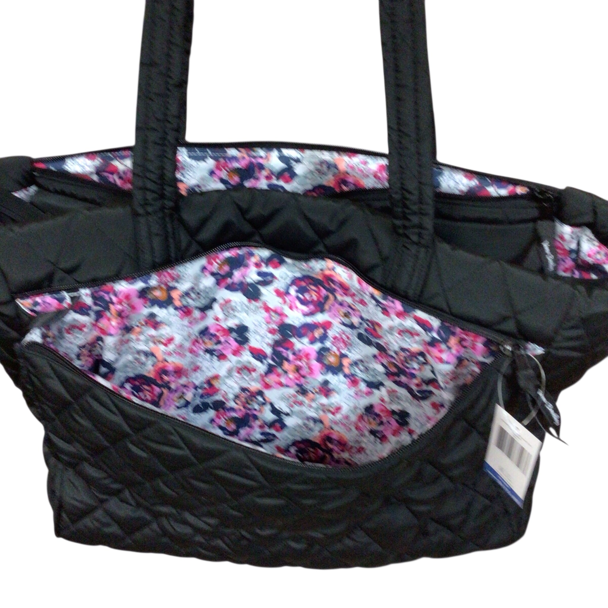 Vera Bradley Black Ultralight Ultimate Travel Tote