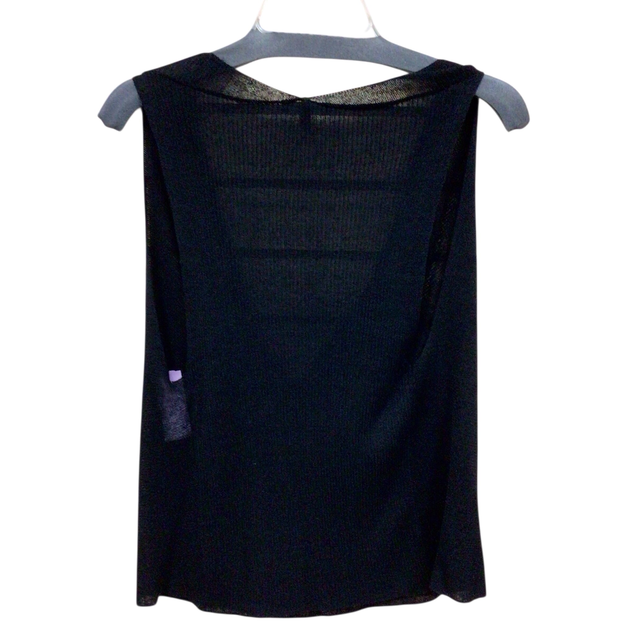 Eileen Fisher Black Sleeveless Top Size Large