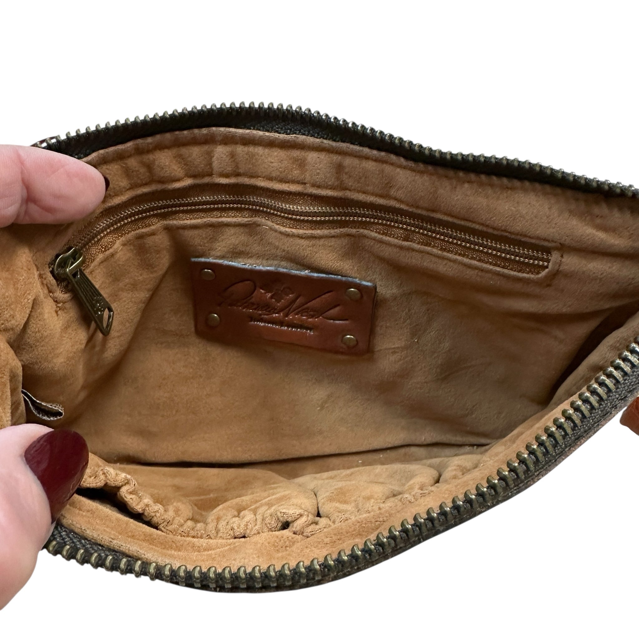 Patricia Nash Leather Traveler Wristlet