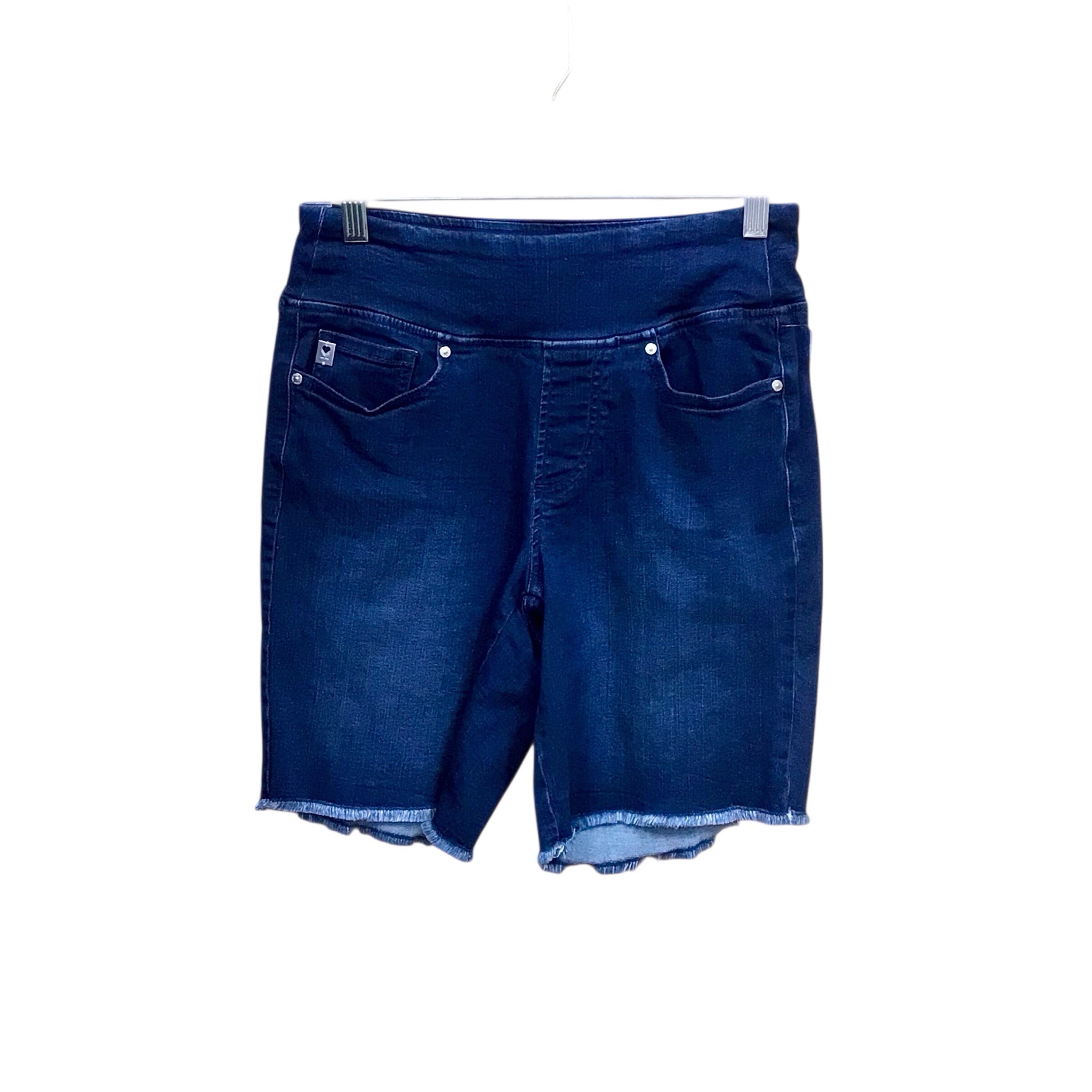 Kim Gravel Navy Denim Shorts Size 2