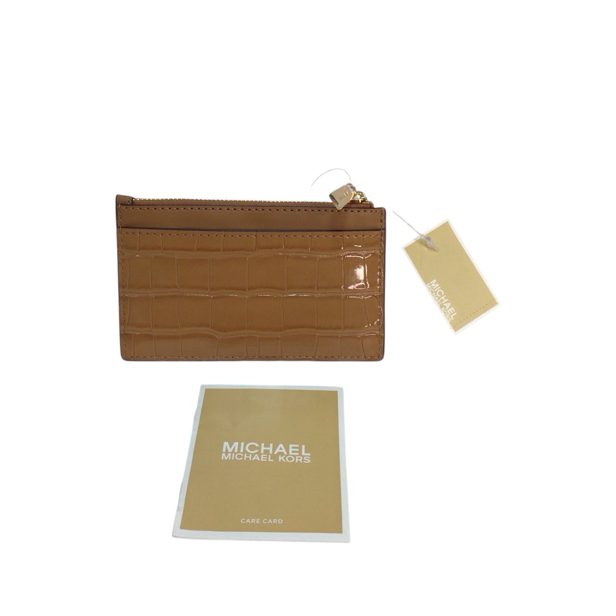 Michael Kors Jet Set Trave; Brown Card Holder NWT