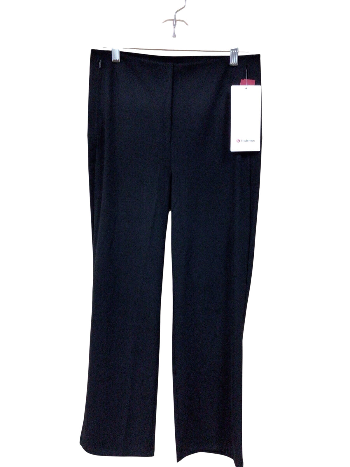 LuluLemon Black Smooth Fit Pull On High-Rise Crops Size 8 NWT