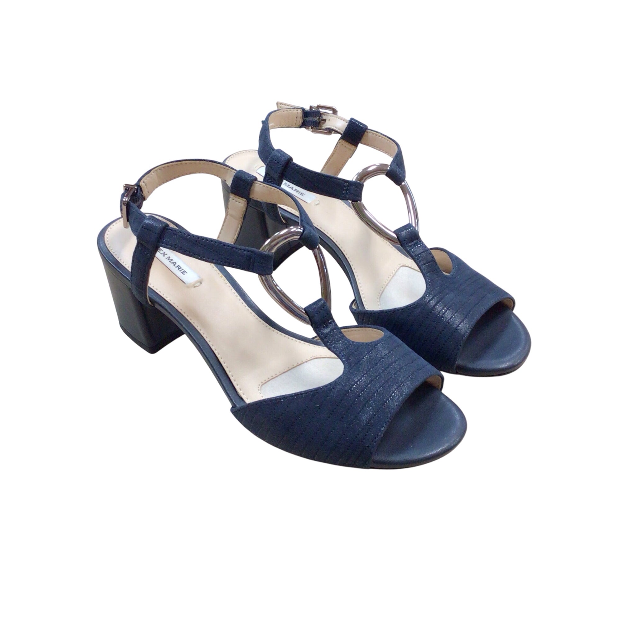 Alex Marie Shoe Navy Heels Size 7