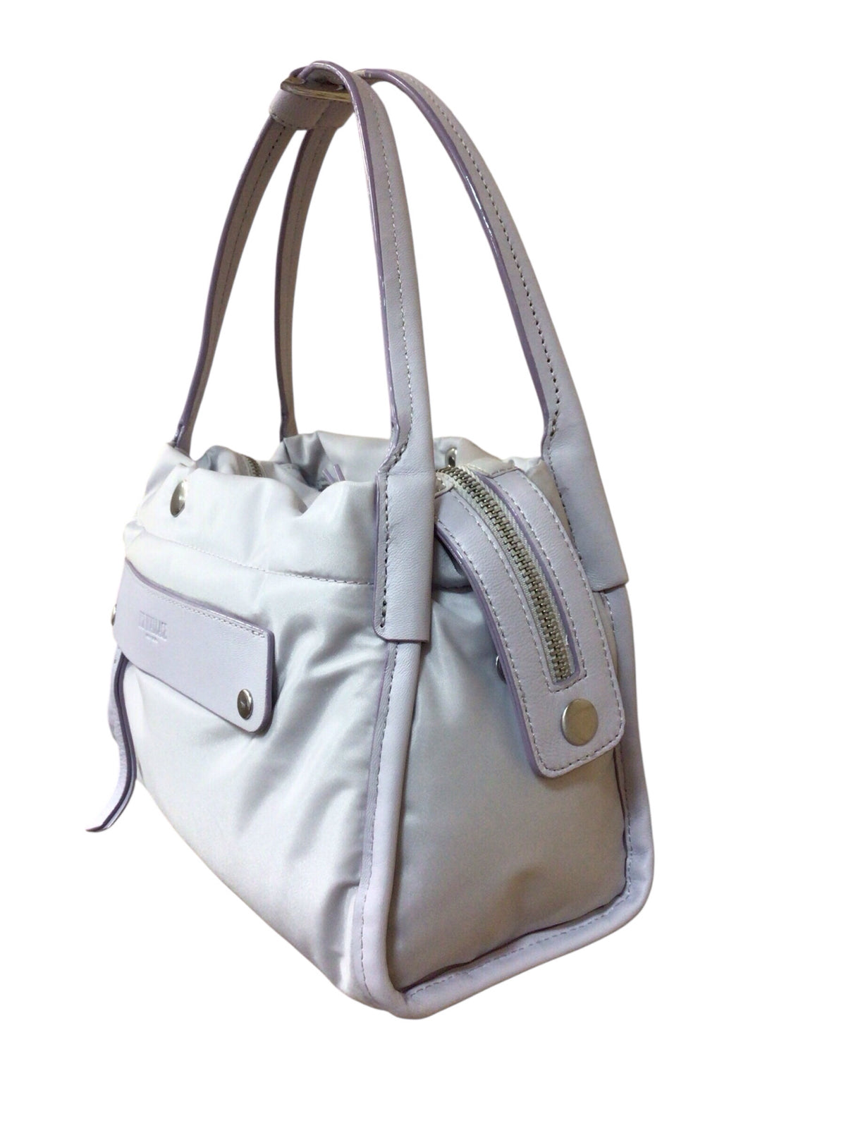 MZ Wallace "Madison" Lilac Nylon Satchel