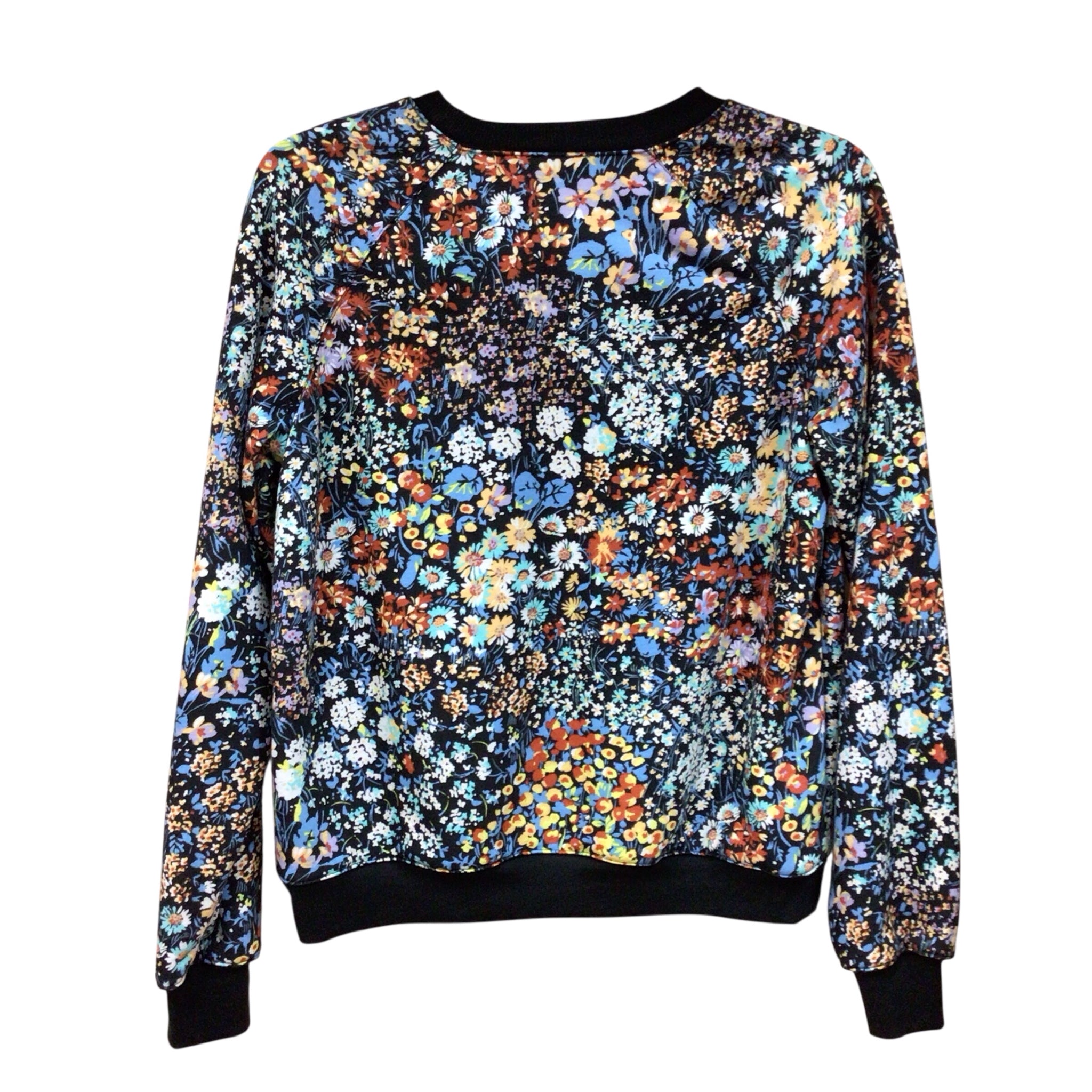 Maeve by Anthropologie Long Sleeve Floral Top Size XXS
