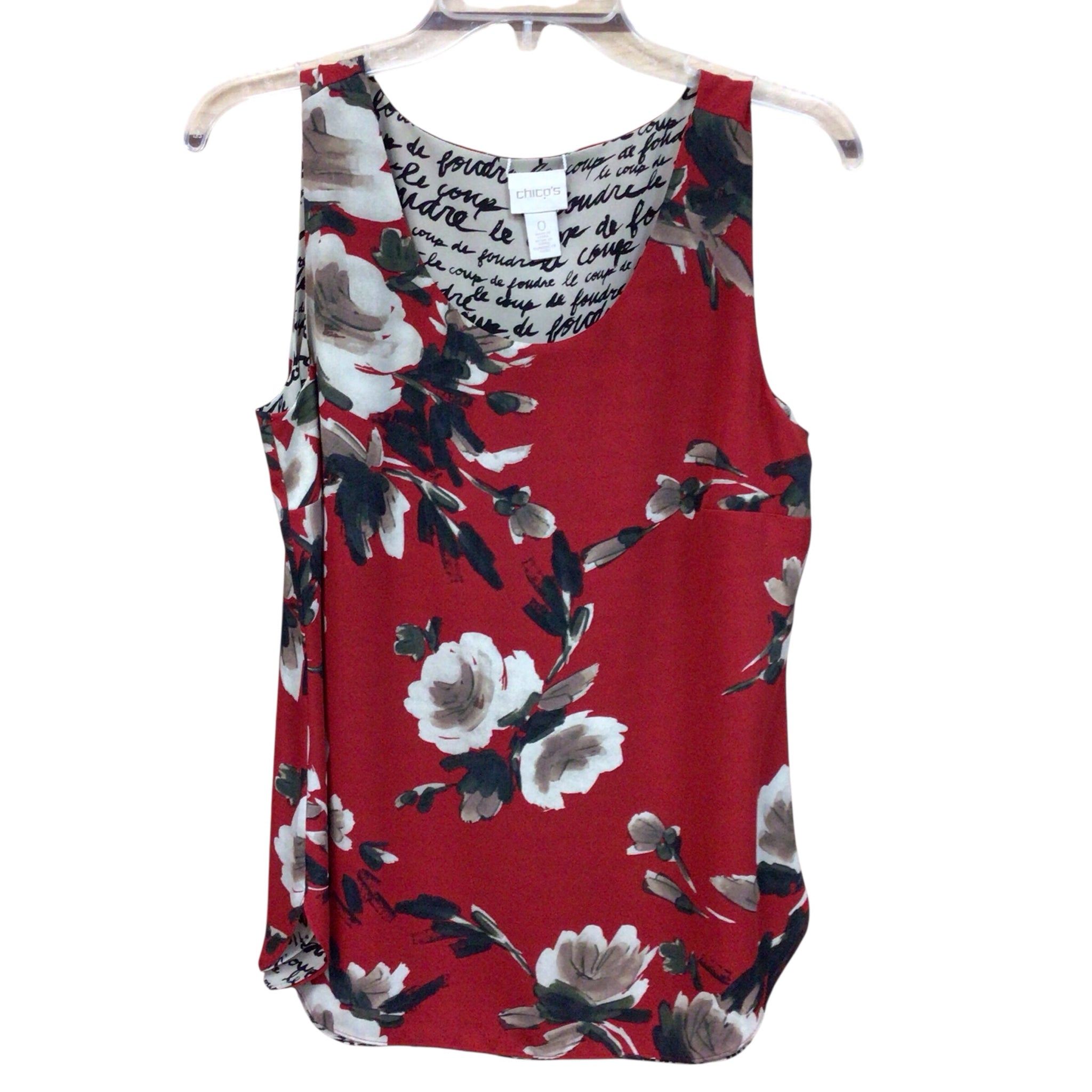 Chico's Reversible Top Size Small