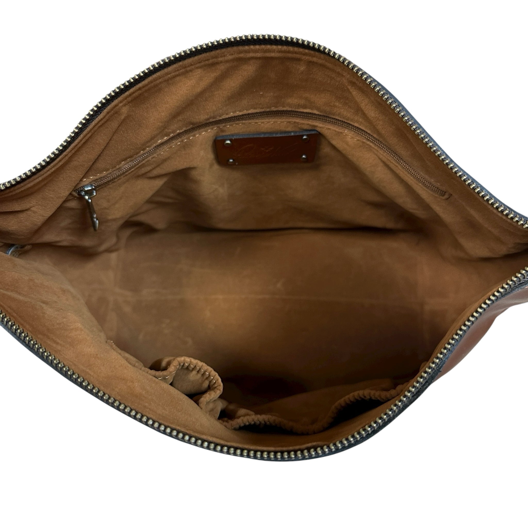 Patricia Nash Lilia Leather Hobo Crossbody with Braided Handle