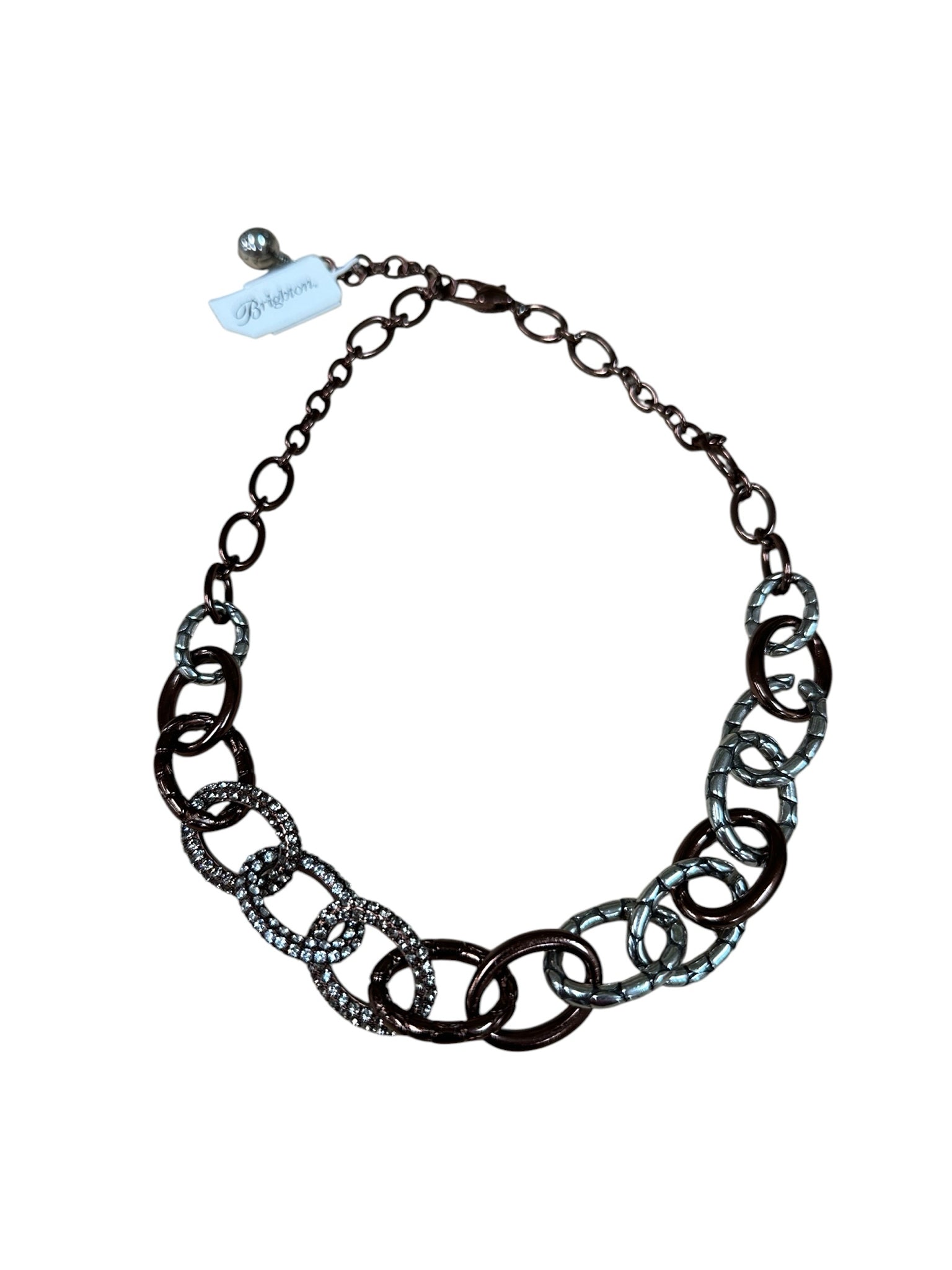 Brighton Pebble Pave Necklace