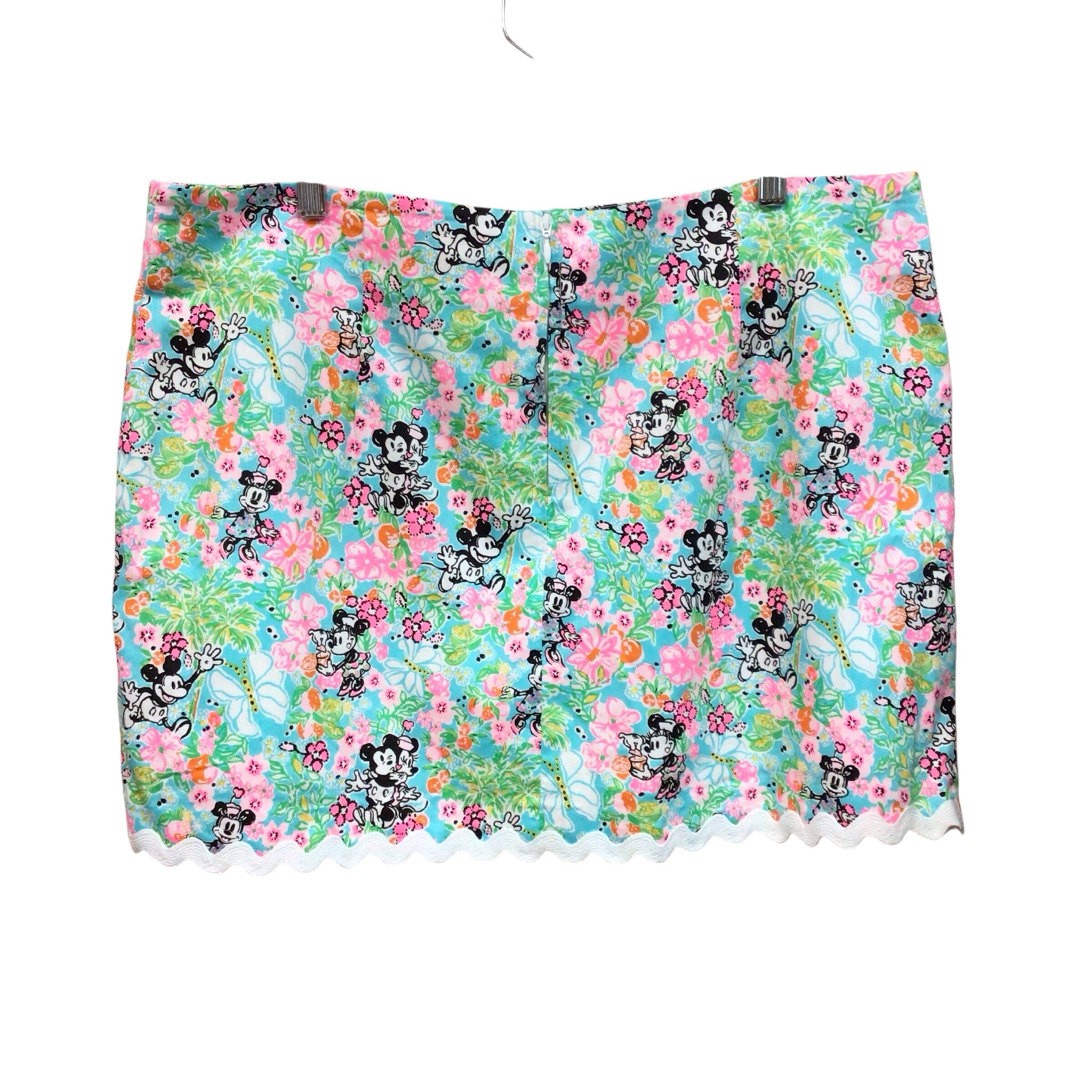 Lilly Pulitzer "Lilly Hearts Disney" Gardner Mini Skort Size 16 NWT