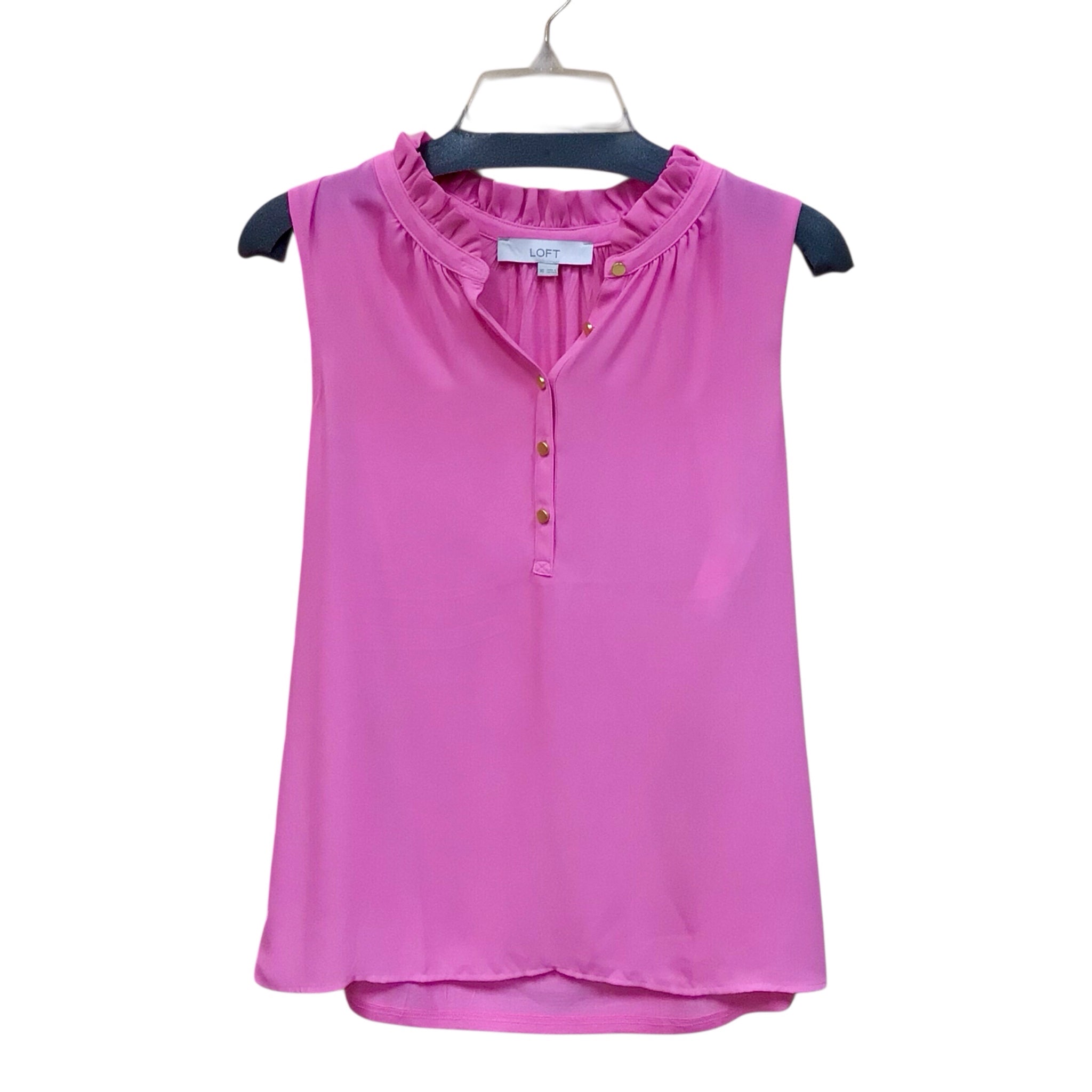 Loft Pink Sleeveless Top Size XS