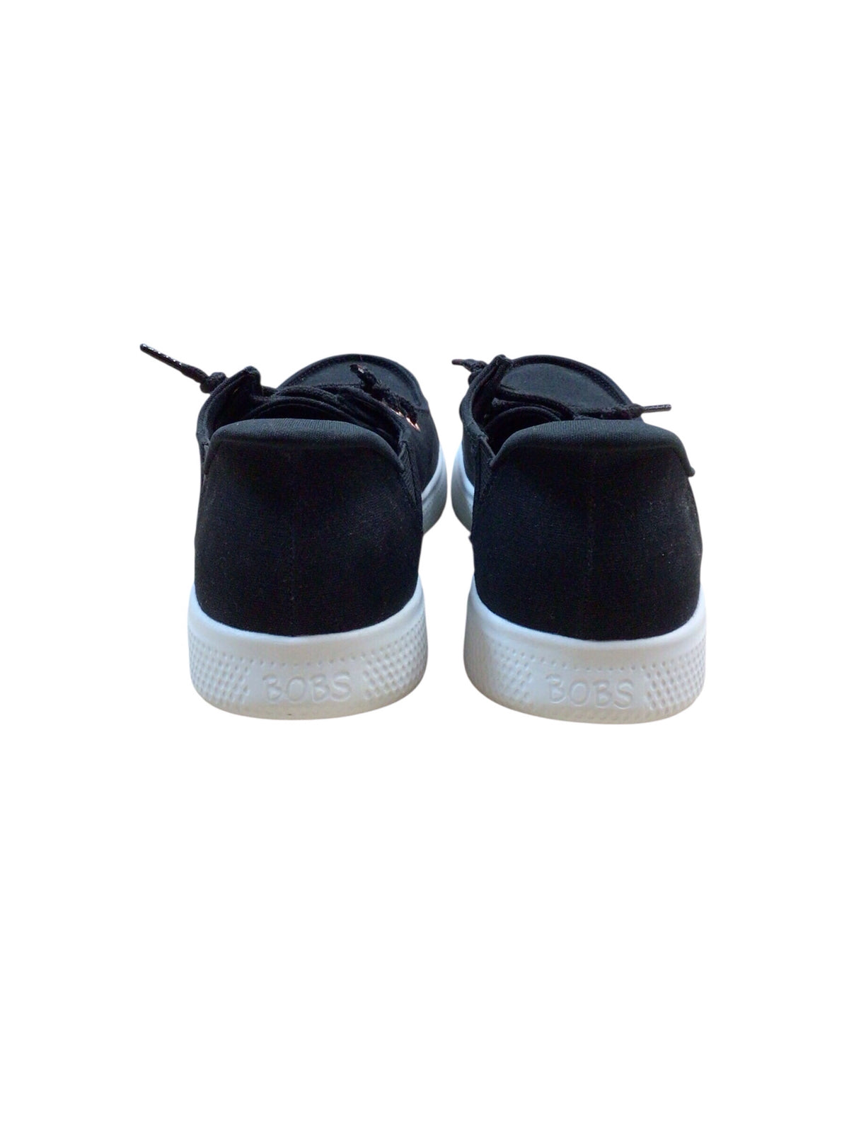 Bob's Skechers "Skip Cute Spot Twist" Black Slip-In Sneakers Size 7