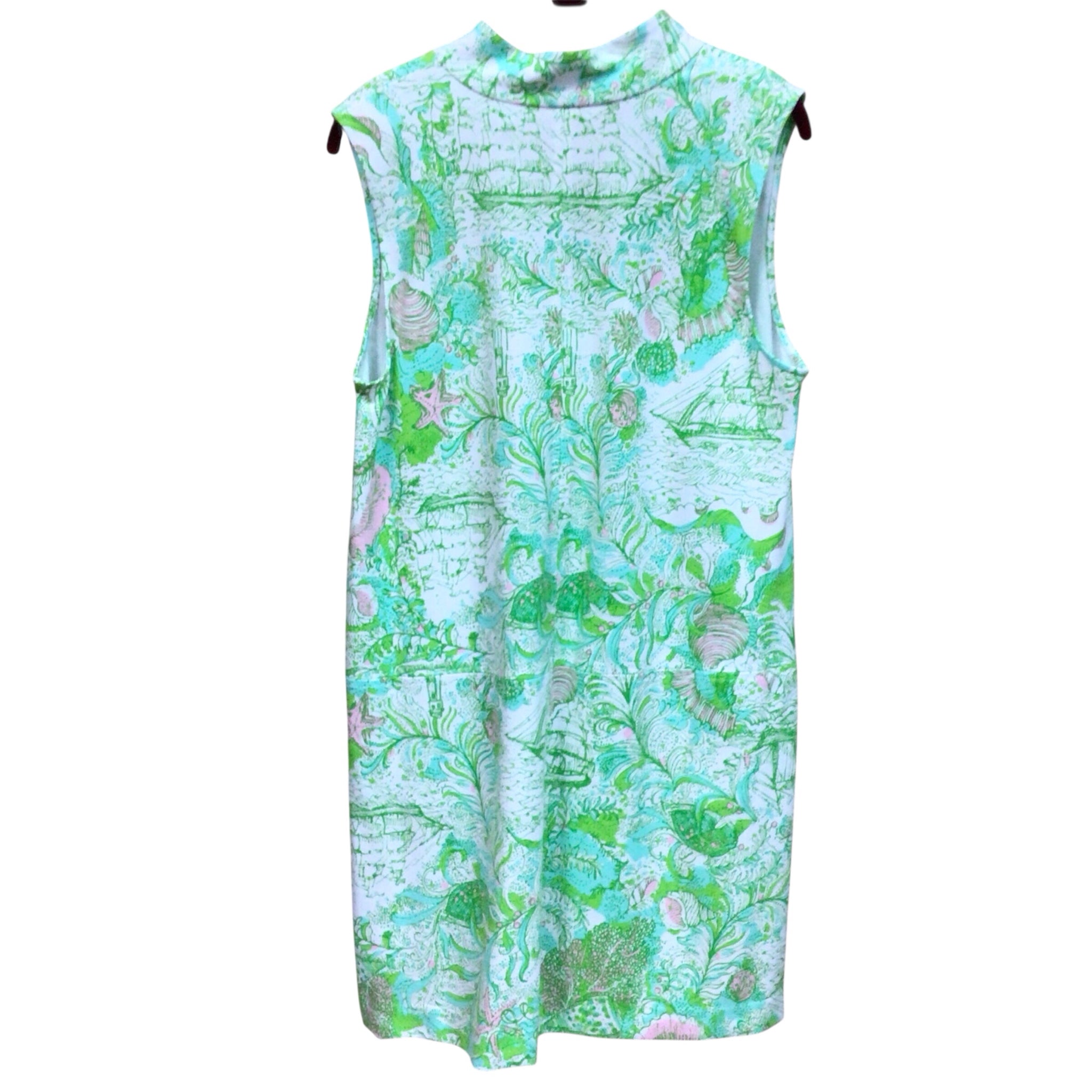 Lilly Pulitzer "Rosee" Sleeveless Shift Dress Size Large