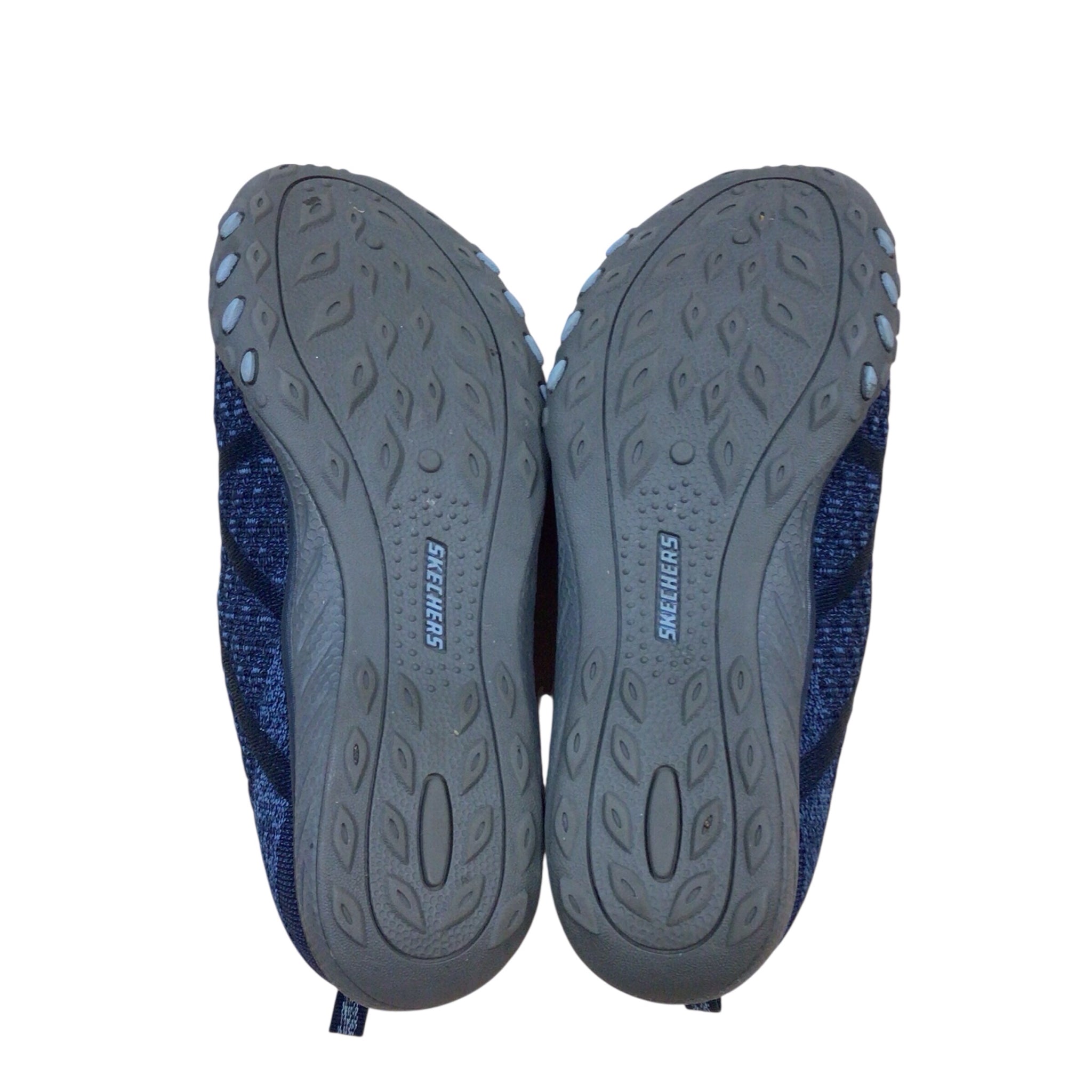 Skechers Air-Cooled Memory Foam Navy Slip-On Shoes Size 6.5