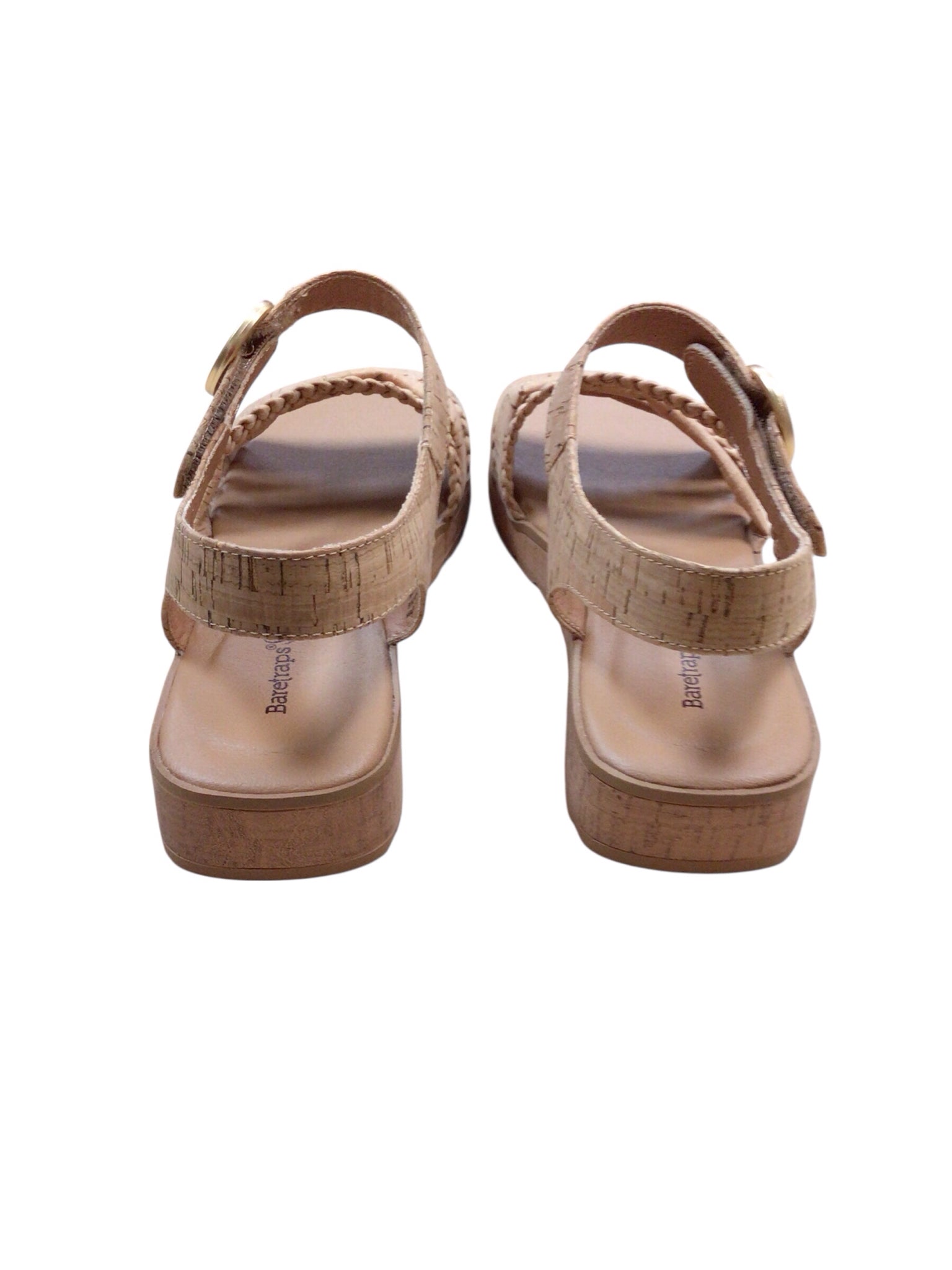 Baretraps "Gwyneth" Slide Cork Sandals Size 9