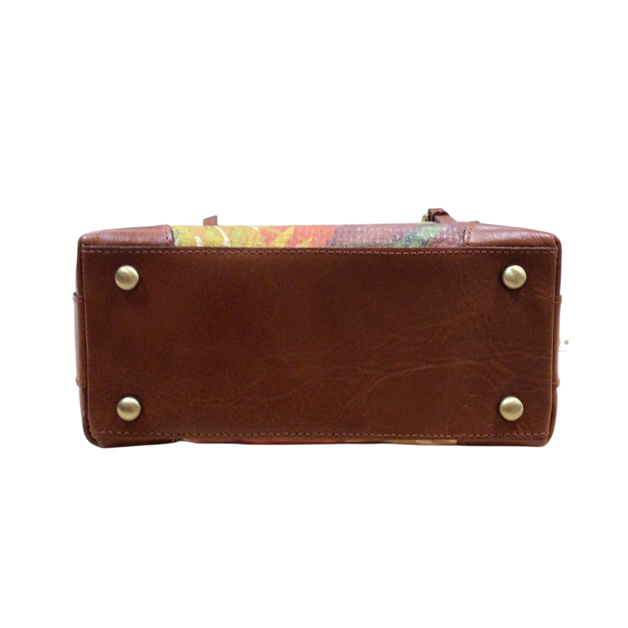 Patricia Nash Sanza Spring Straw Crossbody Clutch