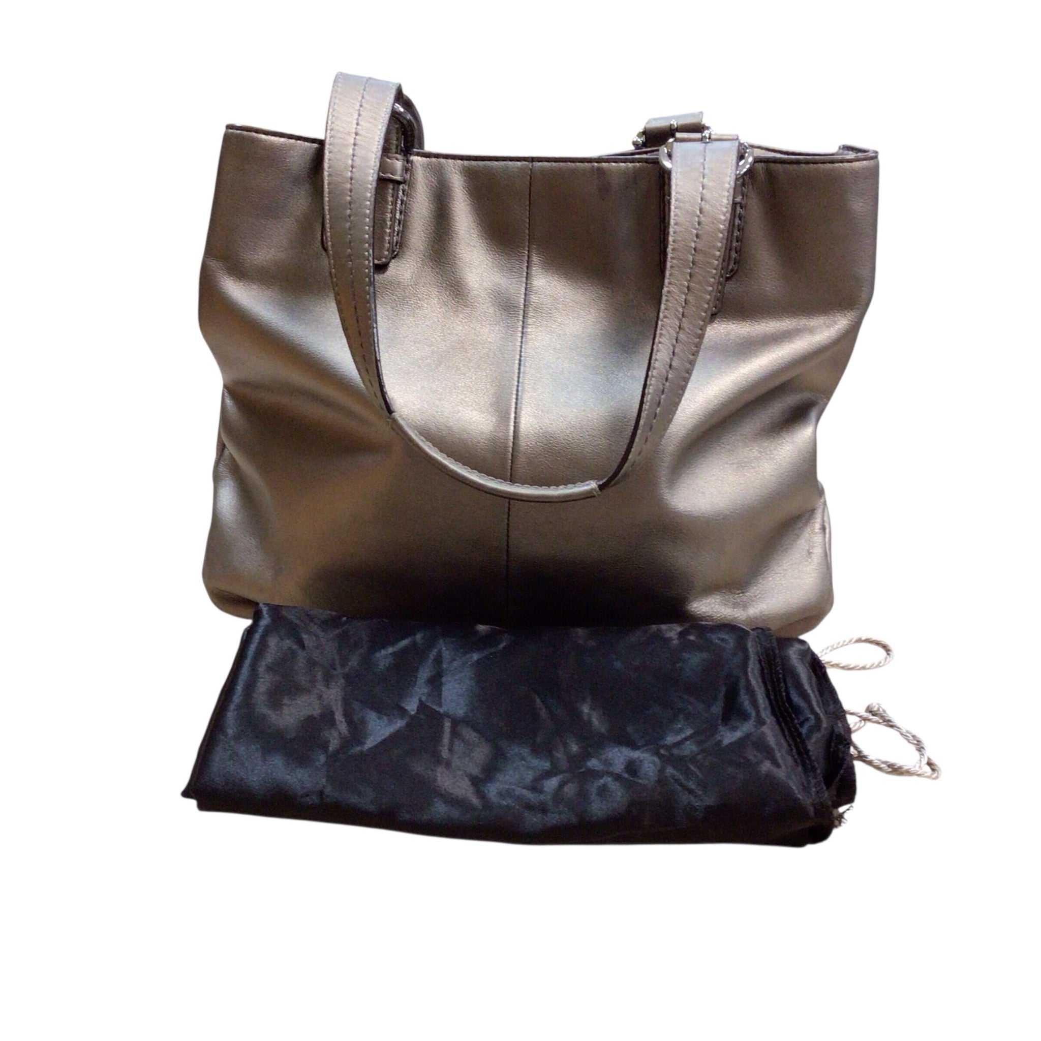 Coach 17216 Soho Metallic Bronze Leather Shoulder Bag